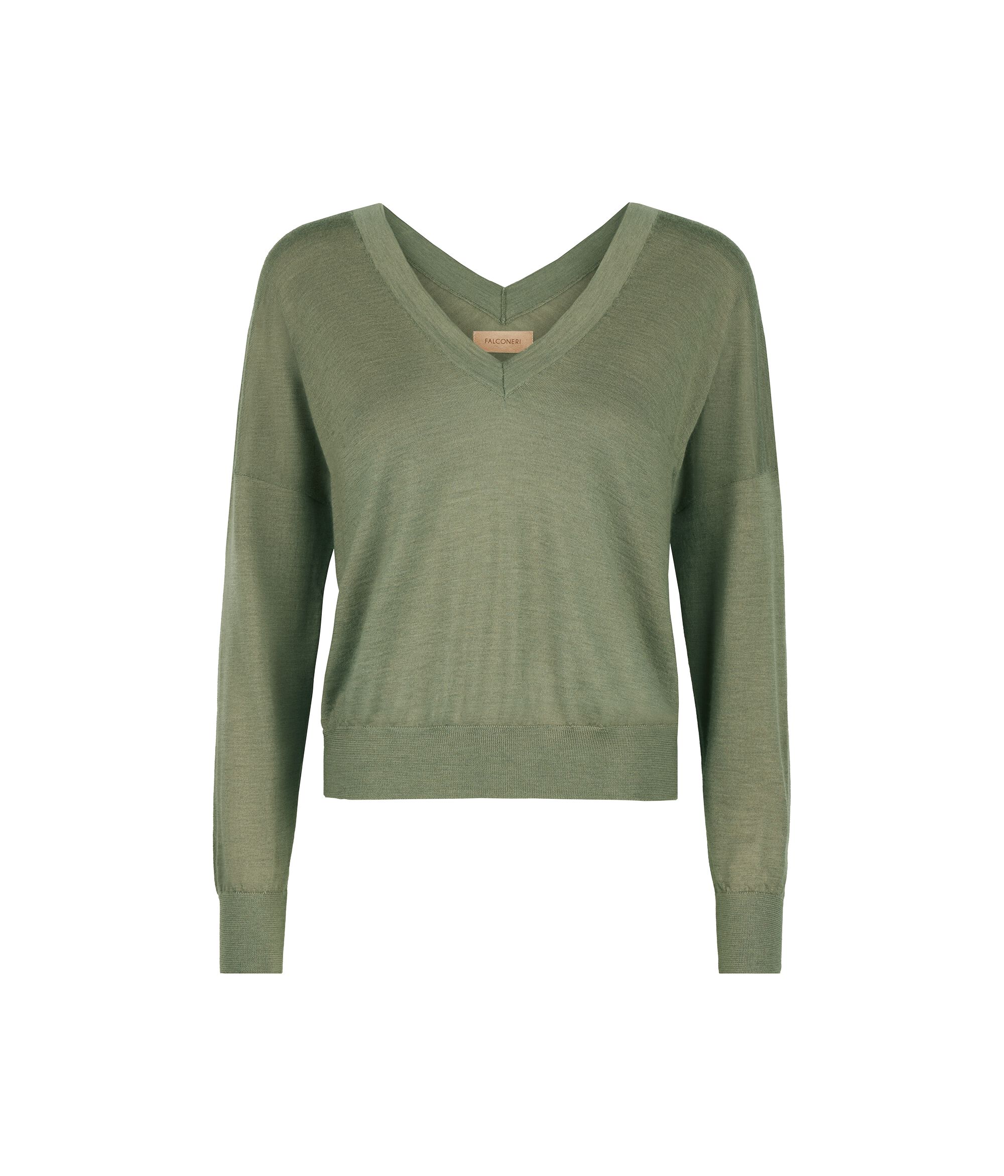 Ultrafine Cashmere Double V-Neck Jumper