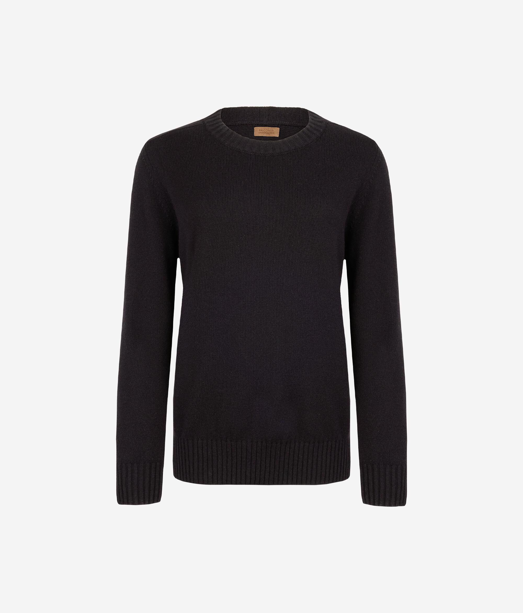 Ultrasoft Cashmere Crewneck Sweater with Set-in Sleeves