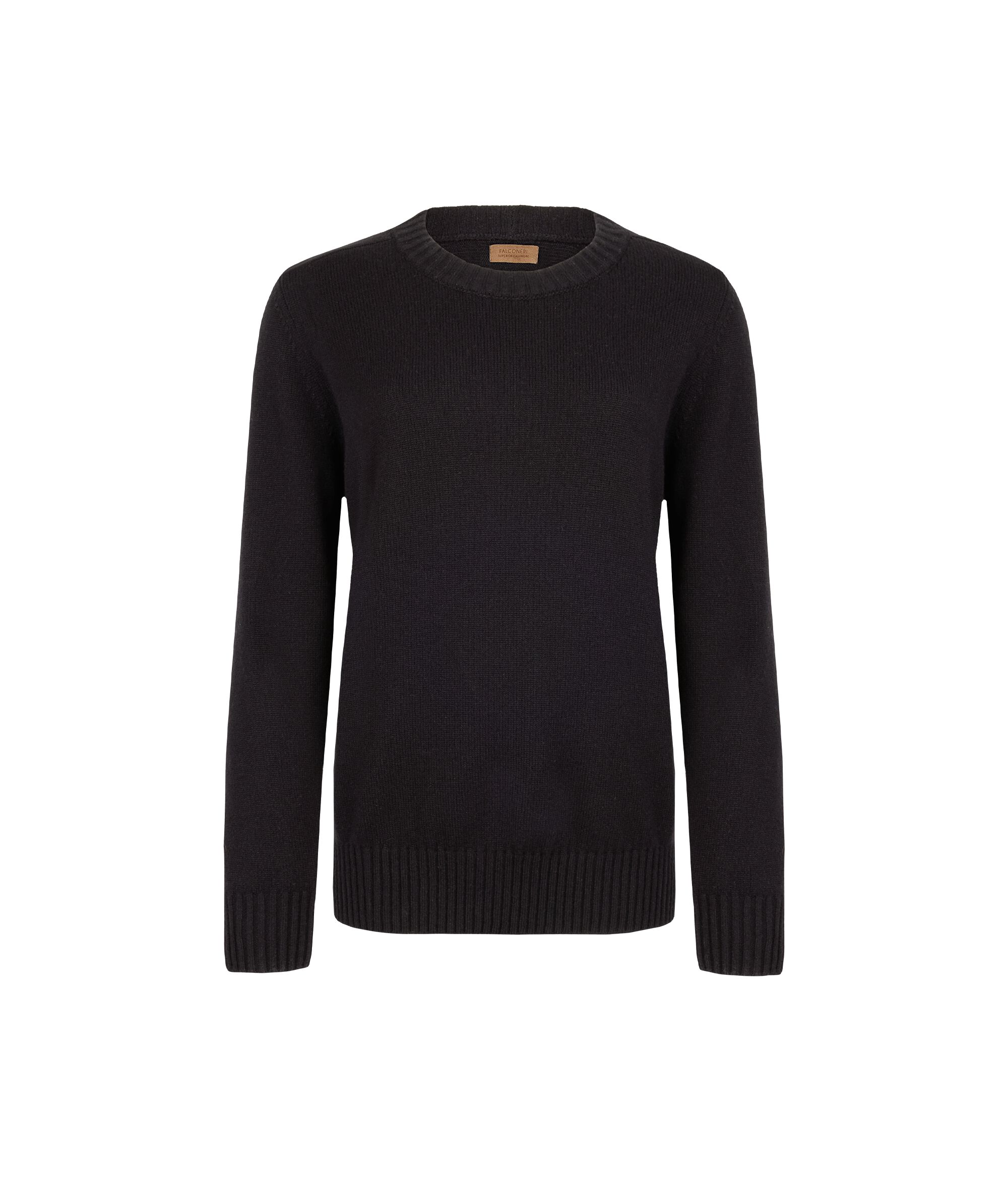 Ultrasoft Cashmere Crewneck Sweater with Set-in Sleeves