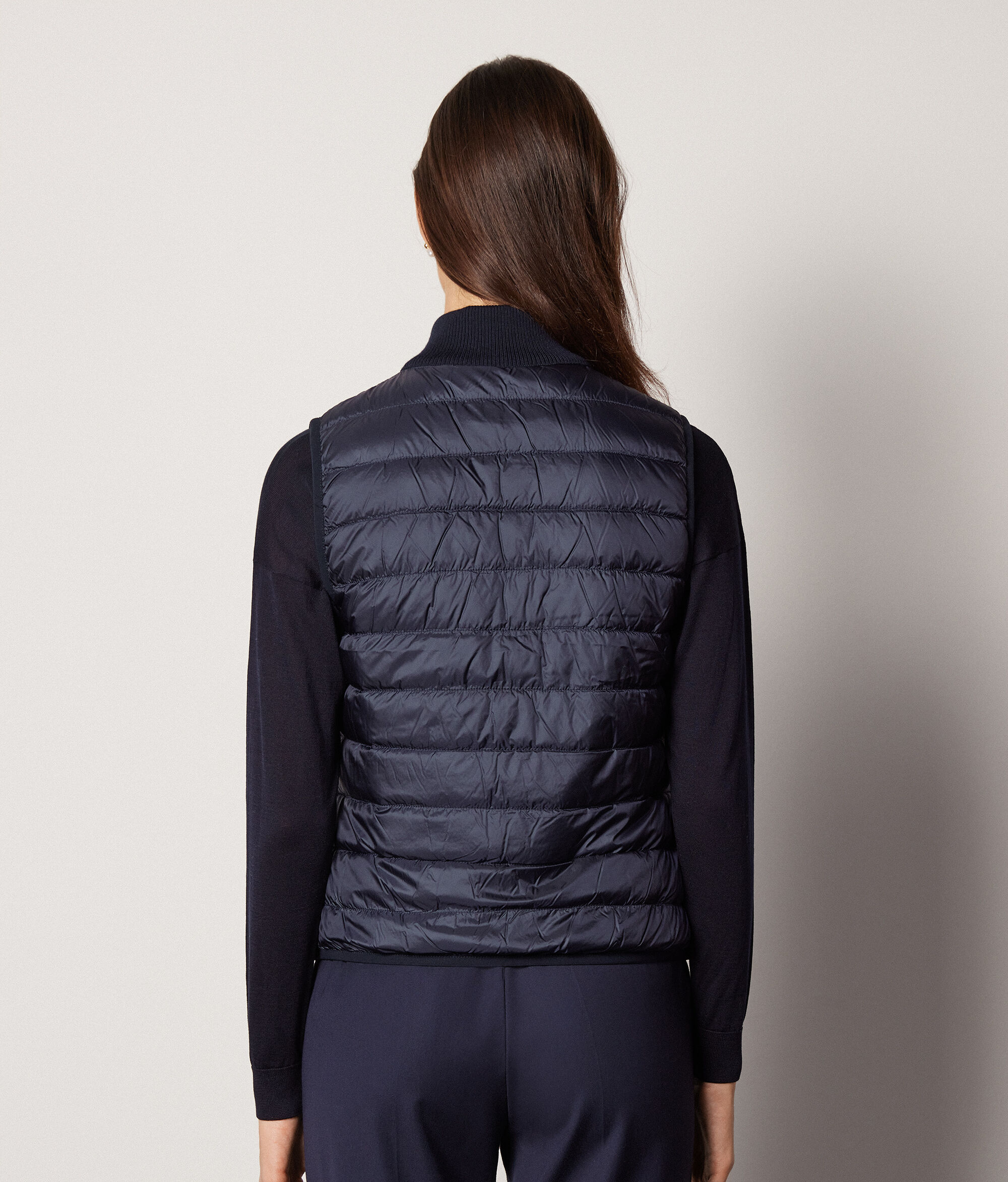Reversible Cashmere Down Gilet
