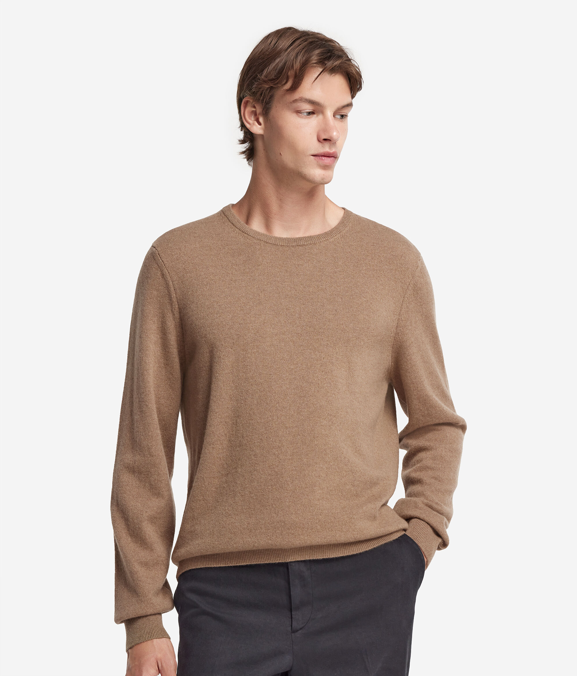 Jersei de coll rodó de Cashmere Ultrasoft