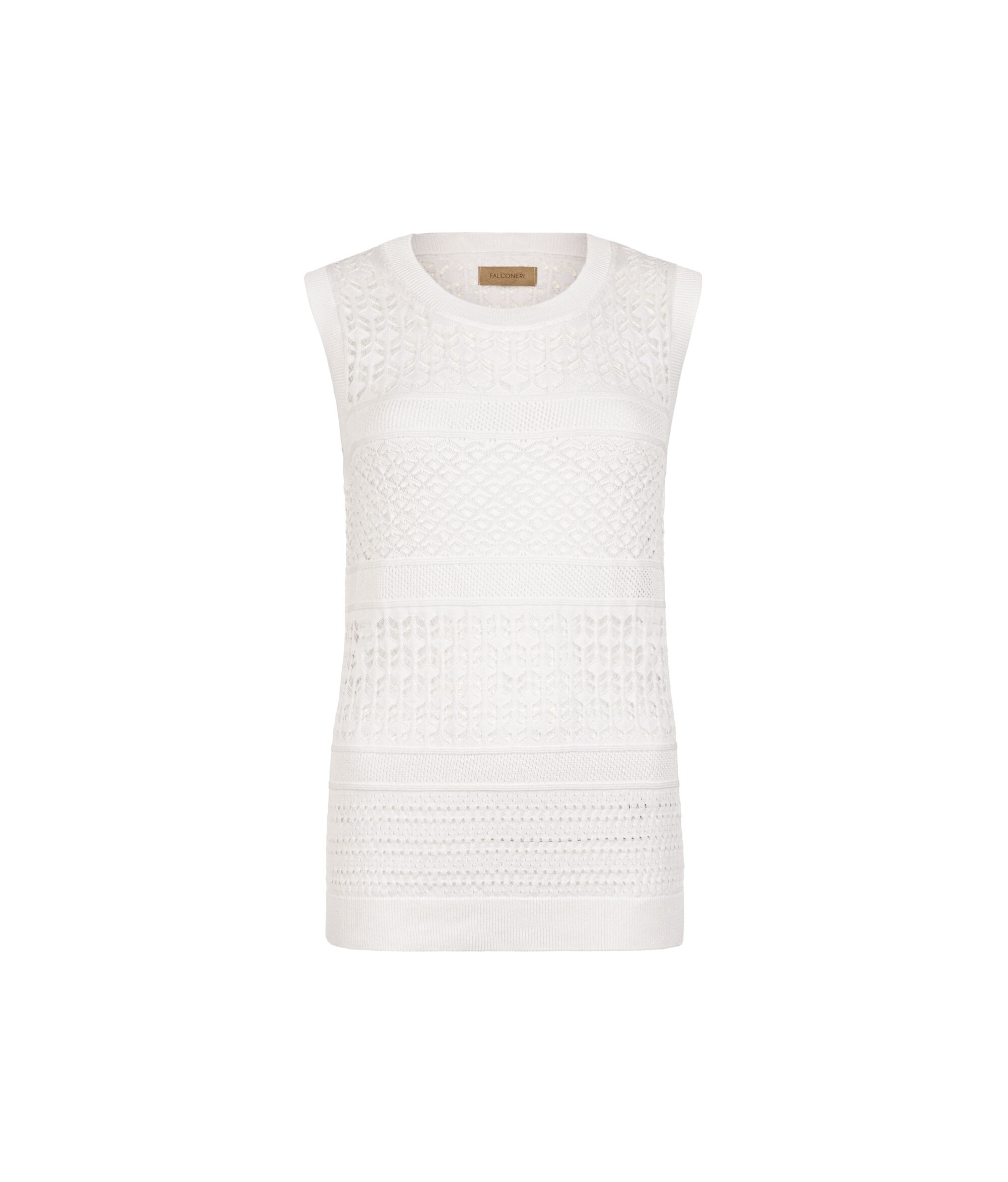Crochet Cotton Sleeveless Top