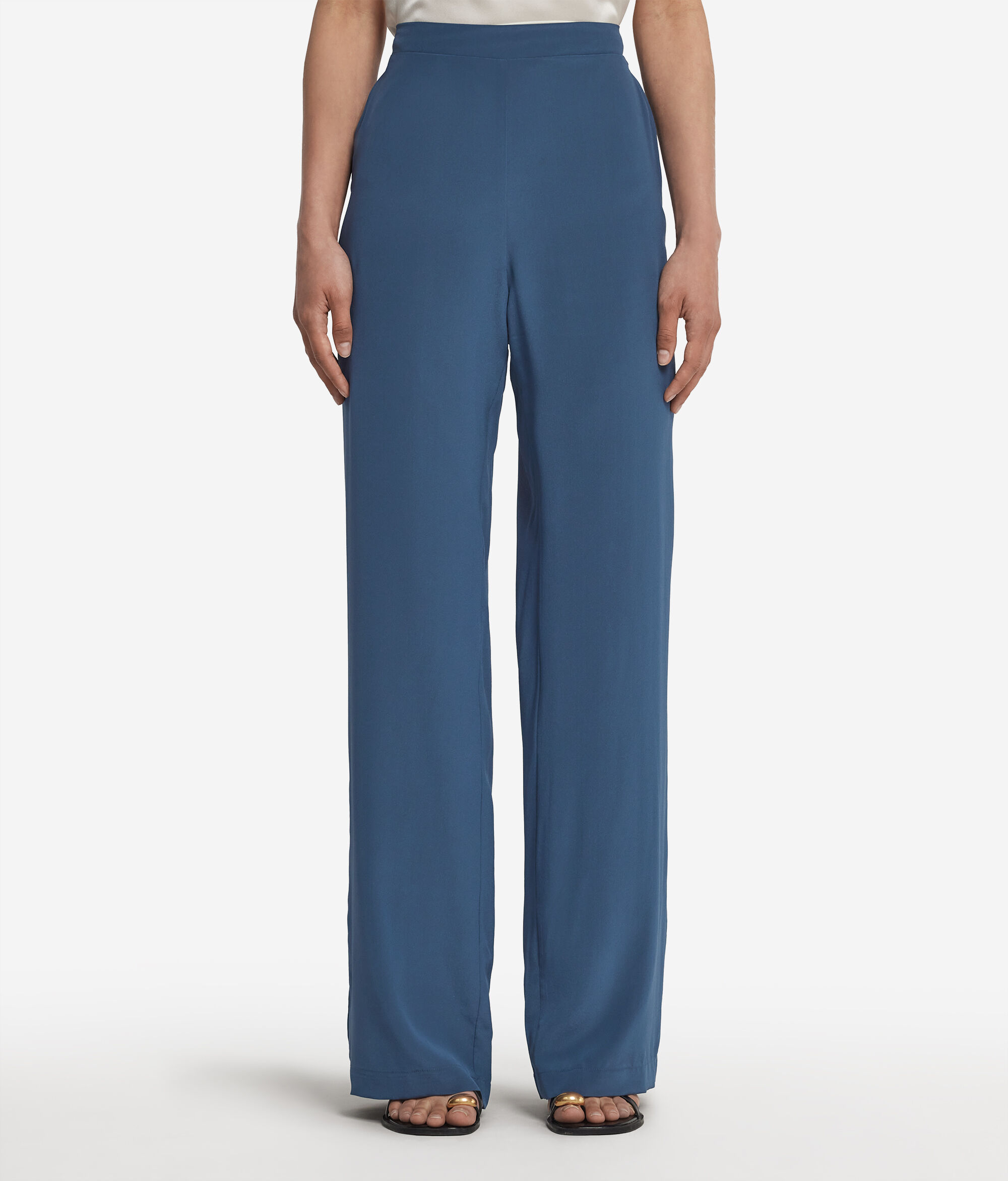 Pantalone Ampio in Seta