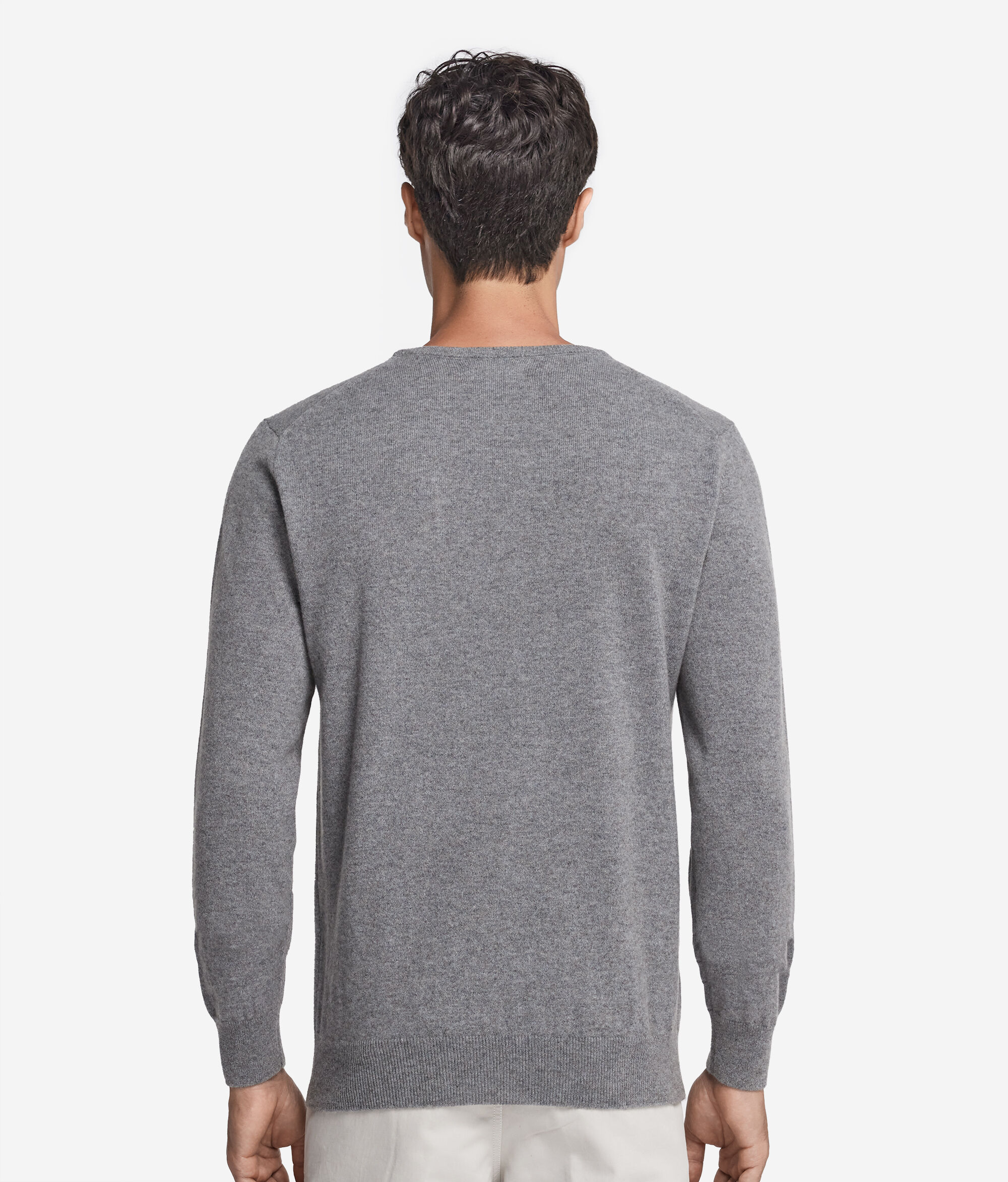 Svetřík s Kulatým Výstřihem z Kašmíru Ultrasoft