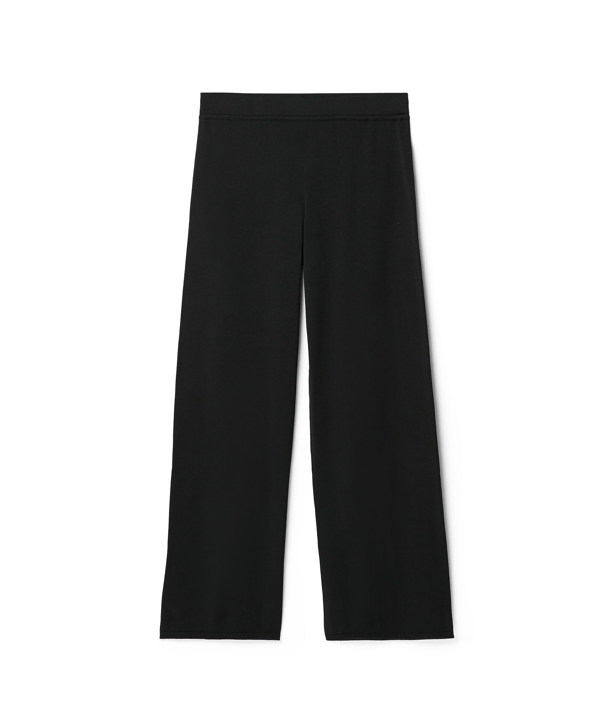 Silk and Cotton Palazzo Trousers