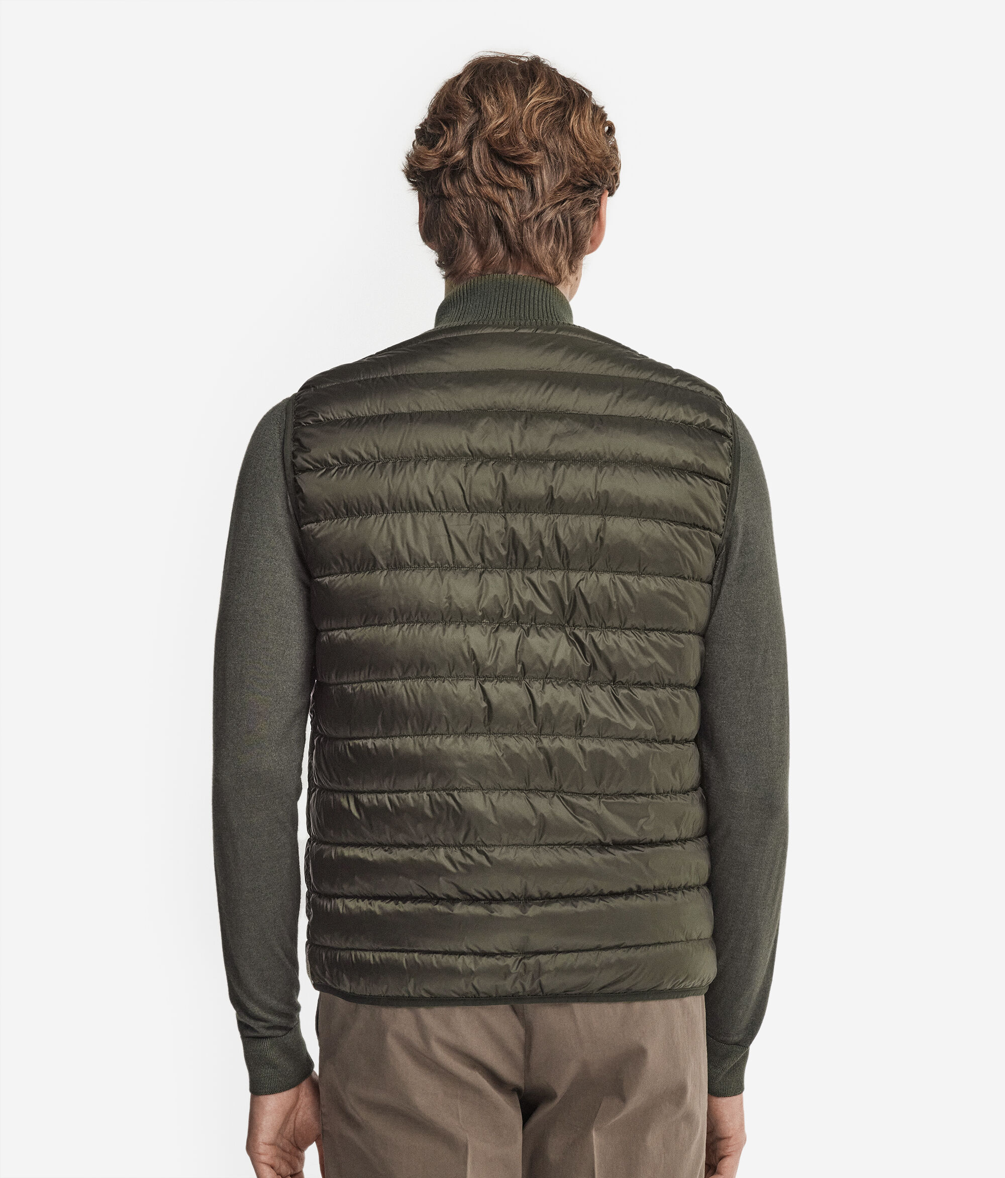 Reversible Cashmere Down Gilet