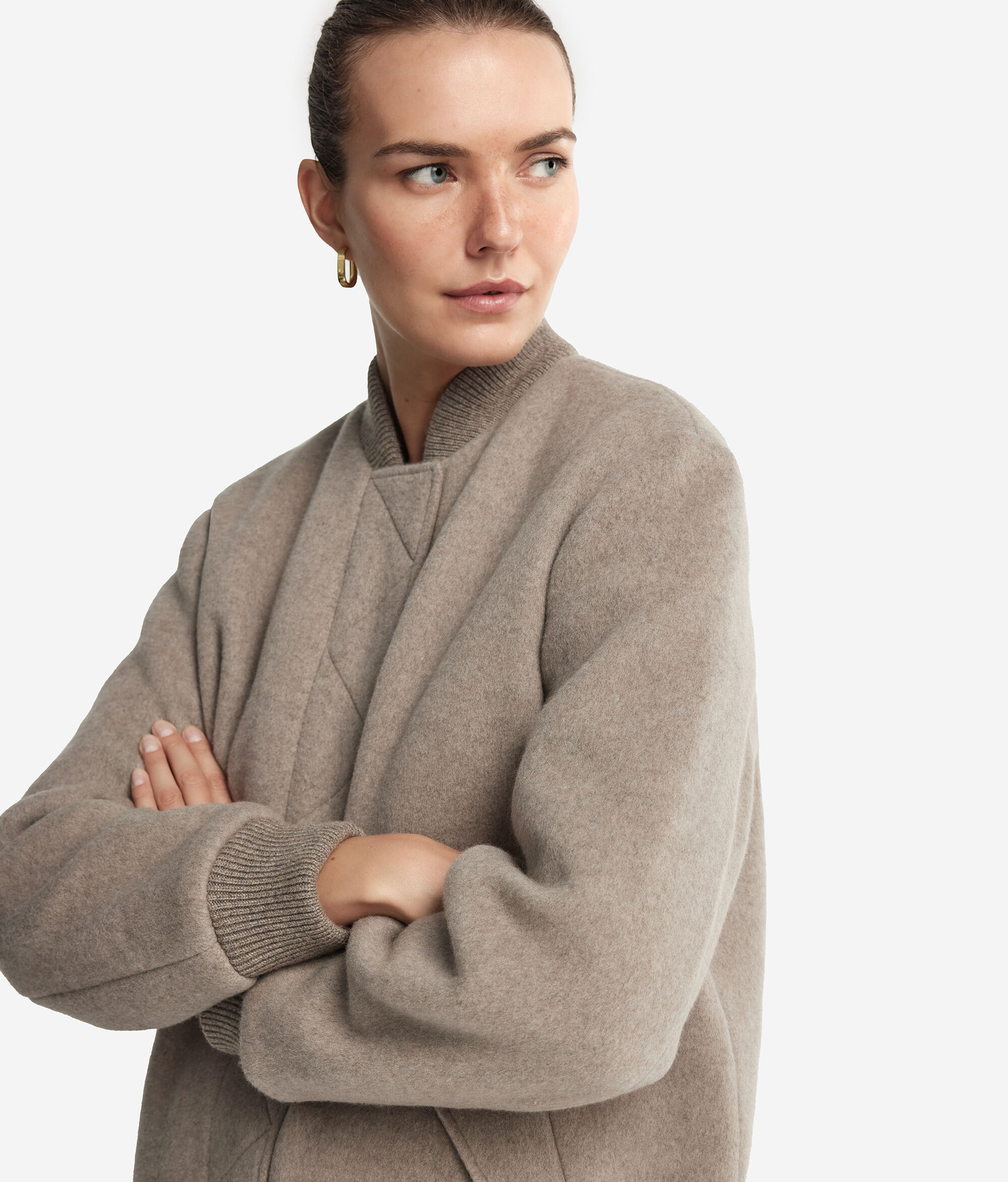 Cashmere Bomber Jacket