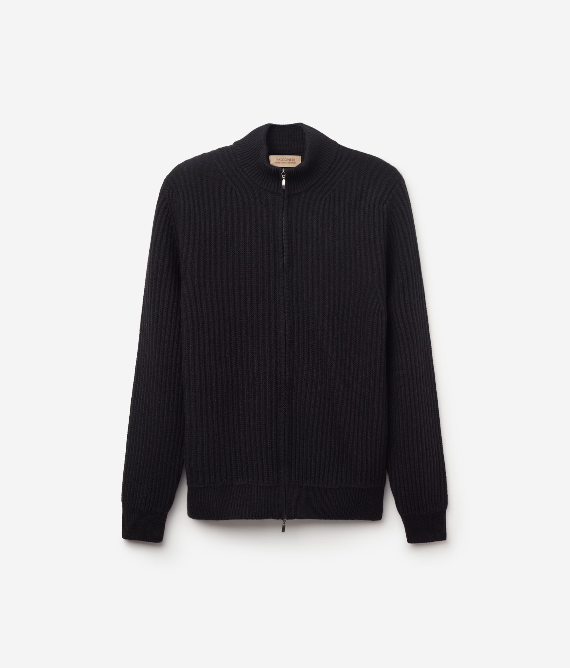 Gerippter Cardigan aus Kaschmir Ultrasoft