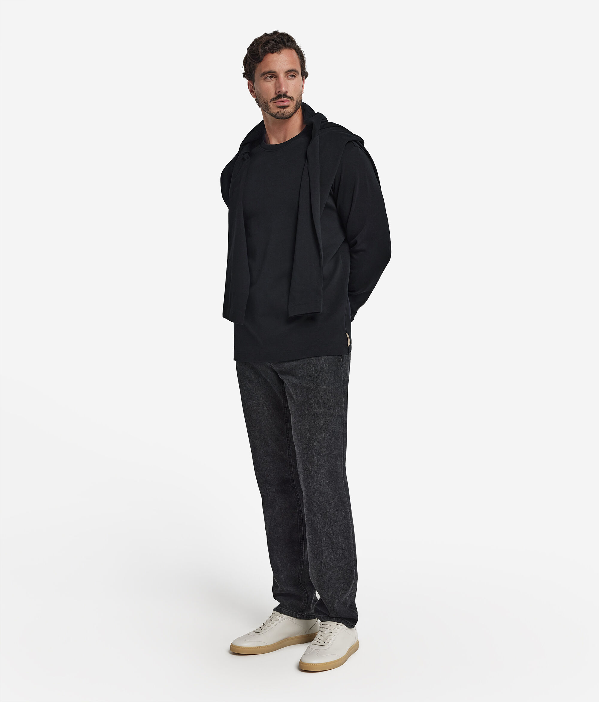 Girocollo in jersey di cotone