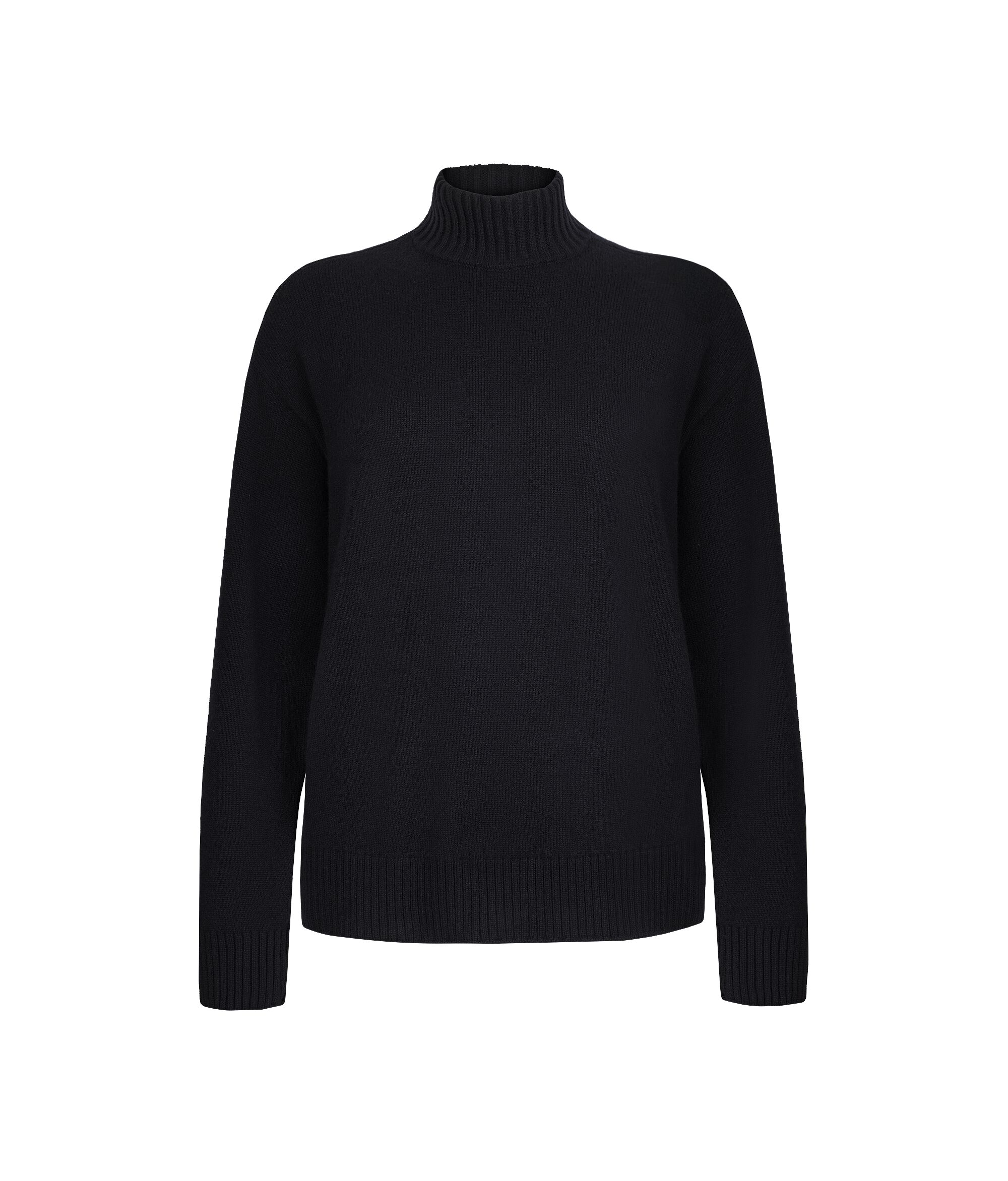 Ultrasoft Cashmere Turtleneck with Set-In Sleeves