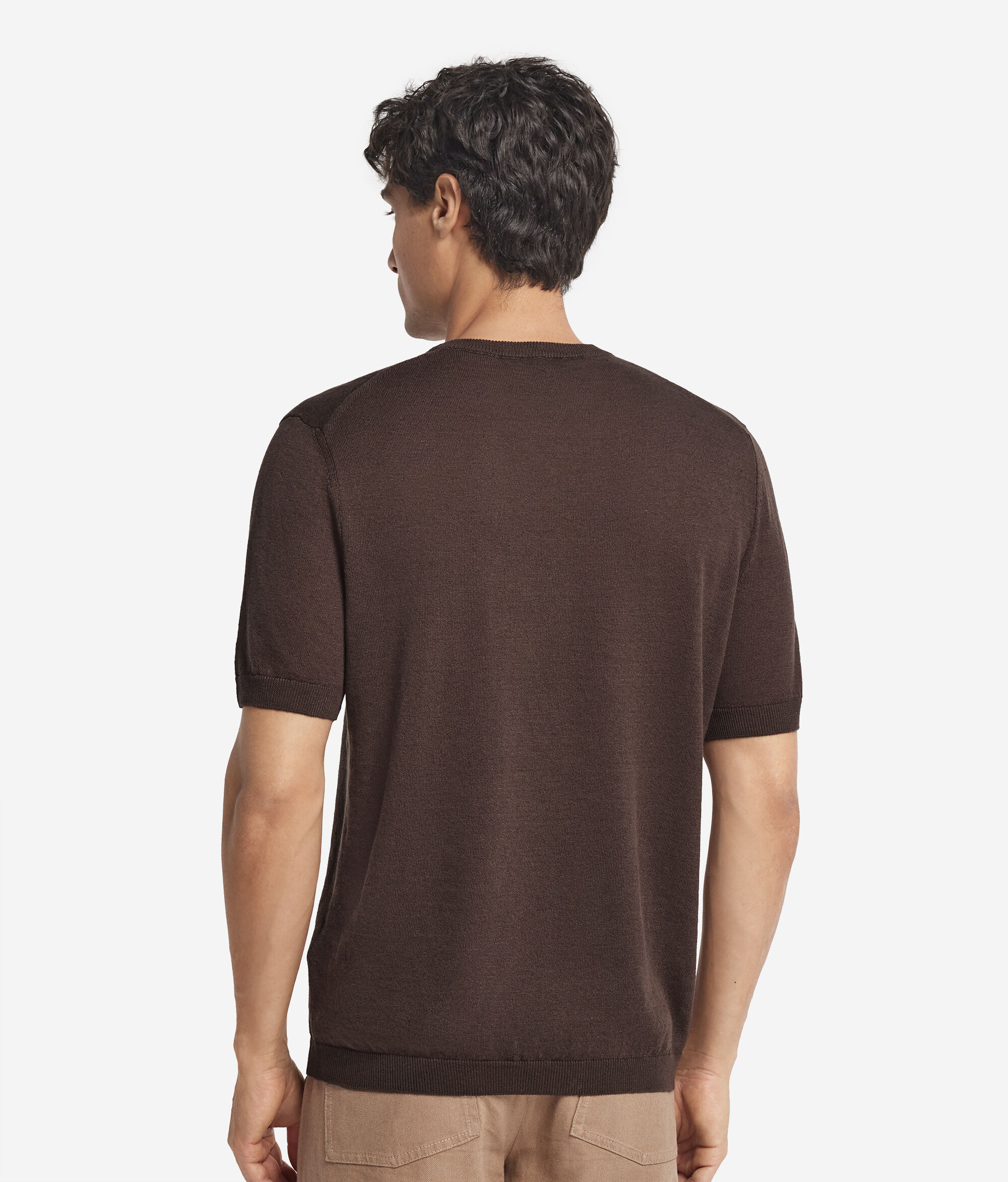 Camiseta de Lino y Algodón