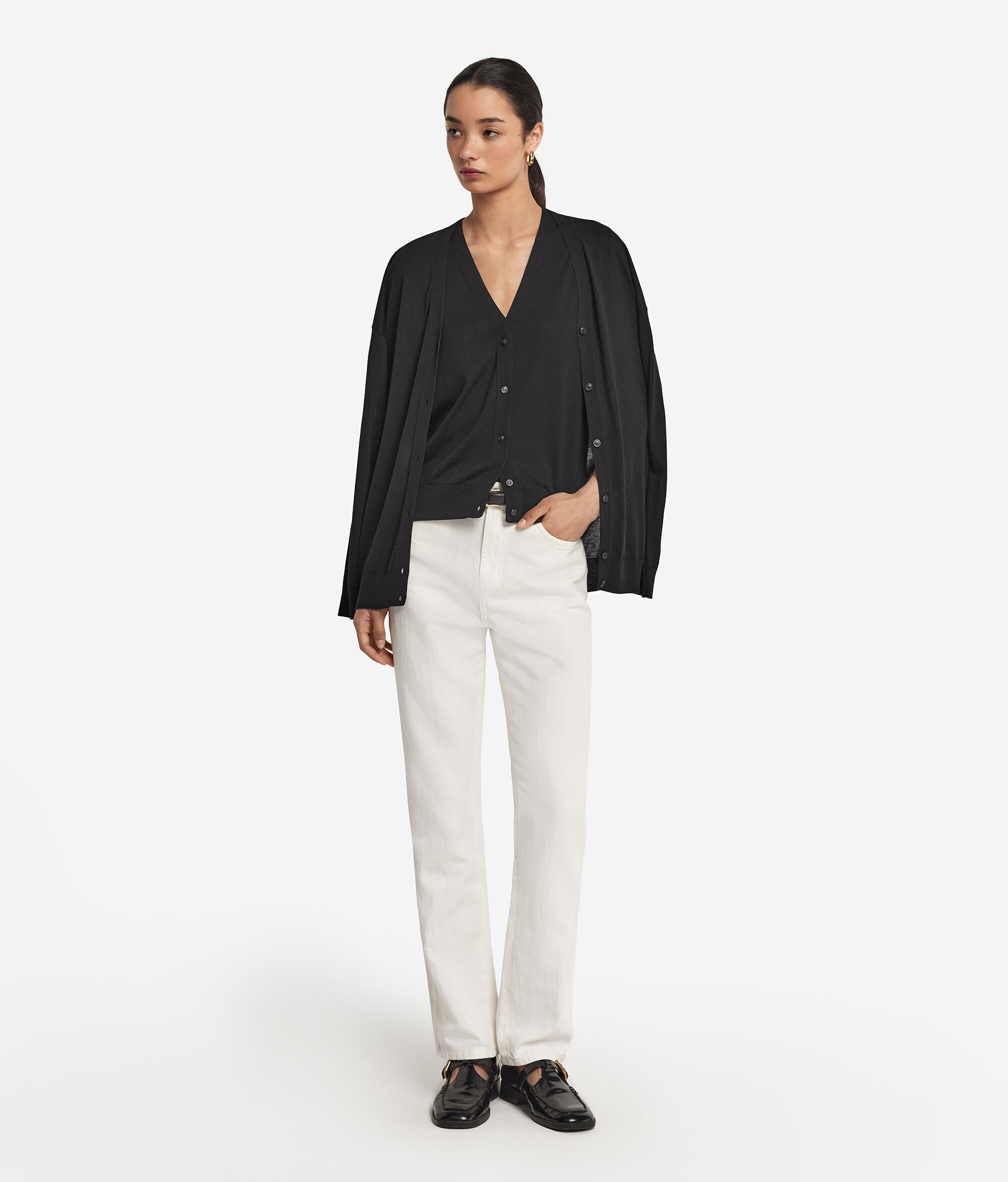 Gilet in Seta Cotone