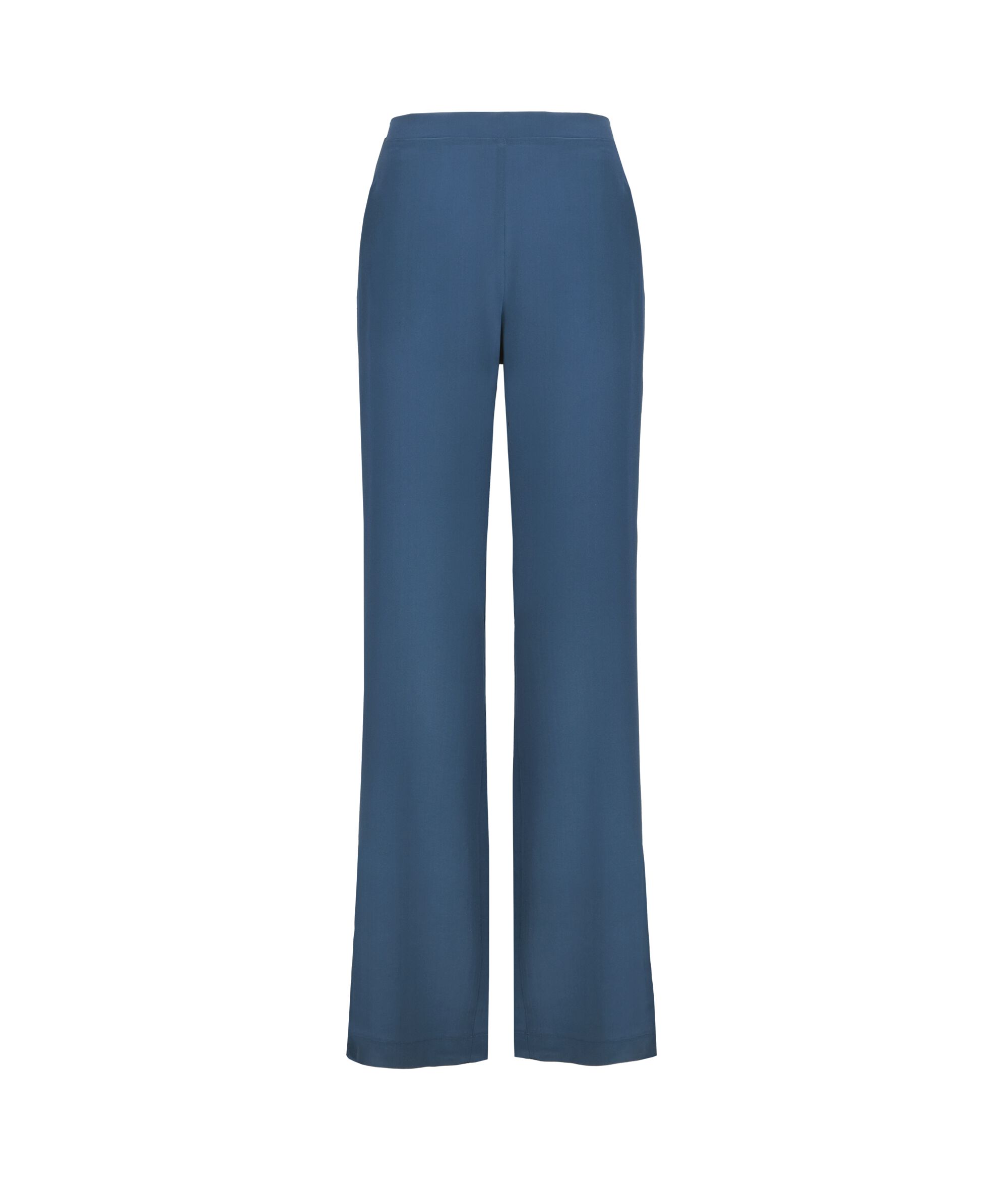 Wide Silk Trousers