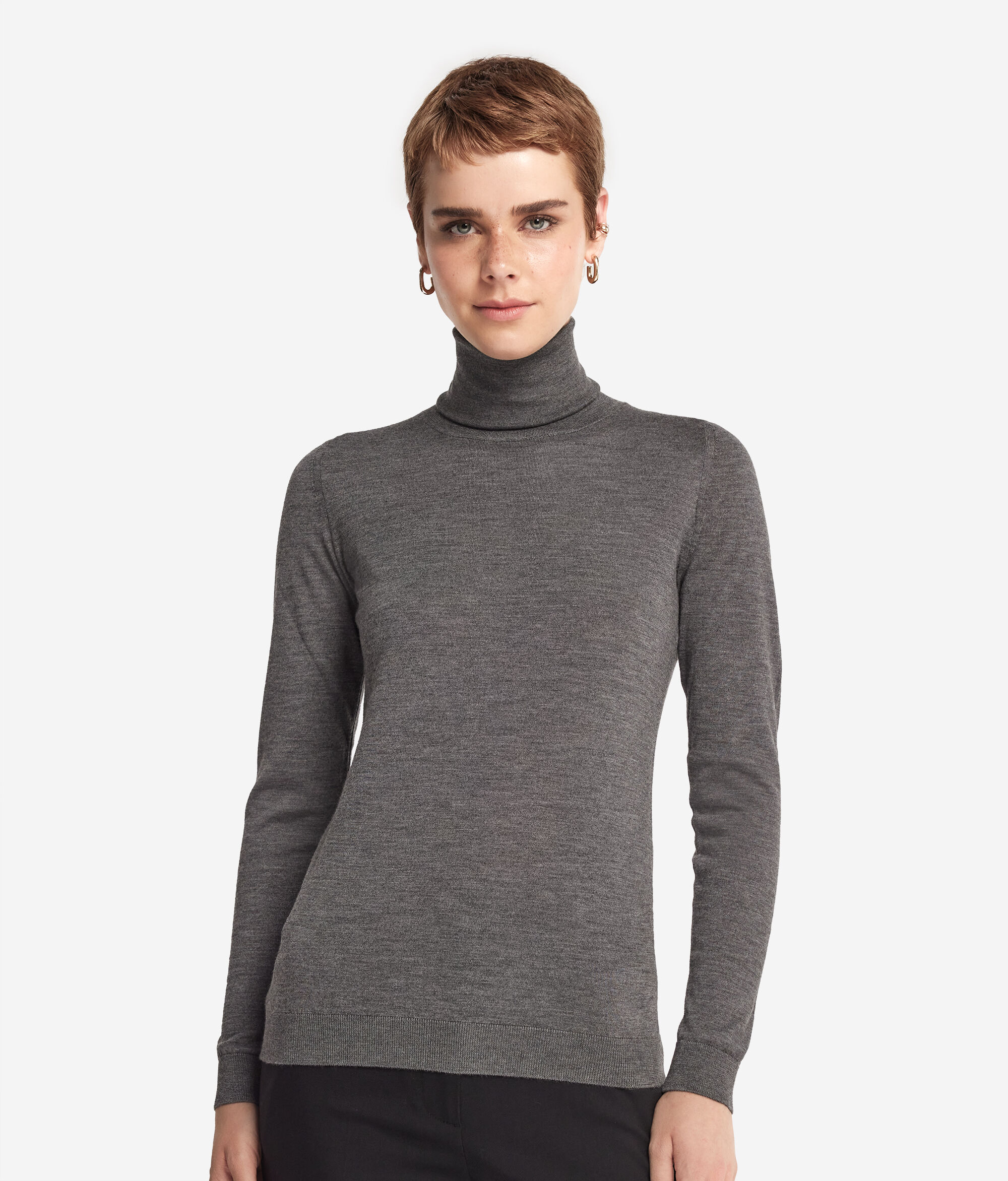 Ultrafine Cashmere Turtleneck Jumper