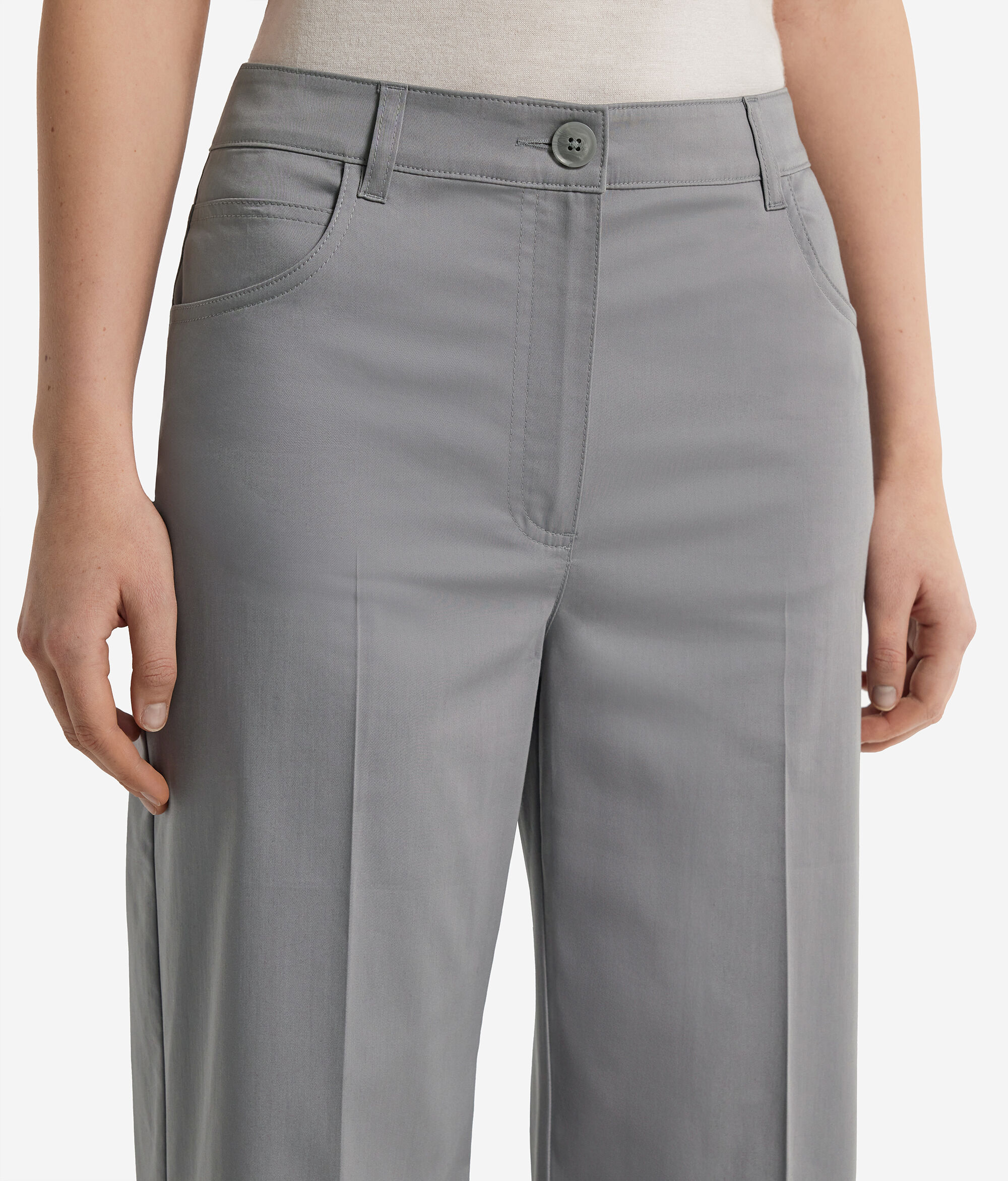 Wide Cotton Pants