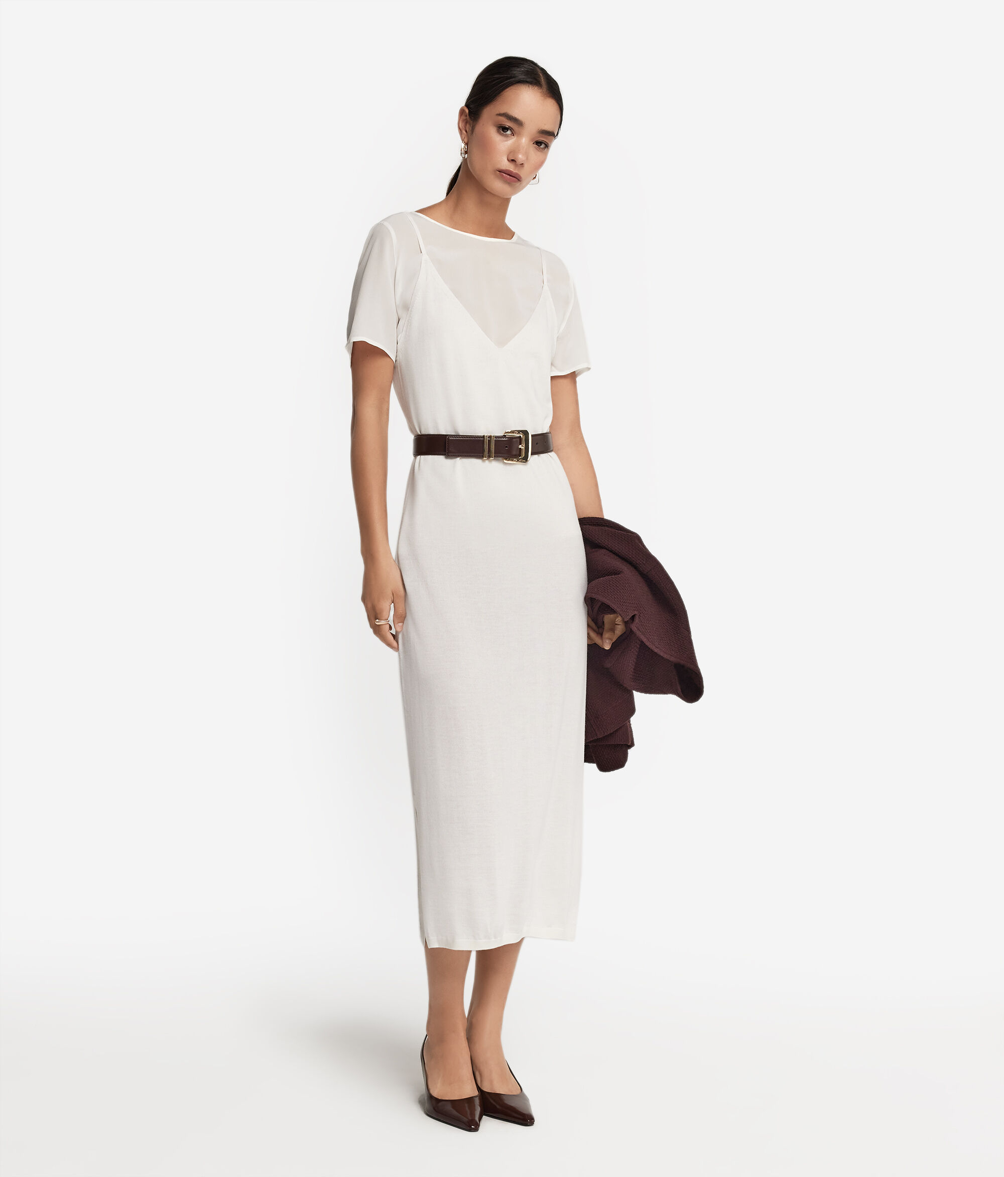 Ultrafine Cashmere Petticoat Dress