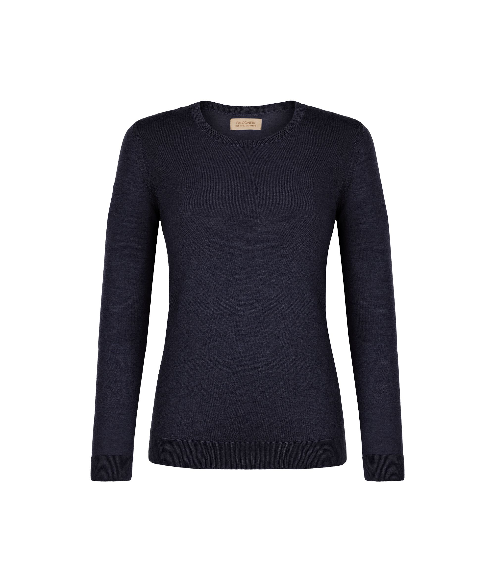 Round-Neck Ultrafine Cashmere Jumper
