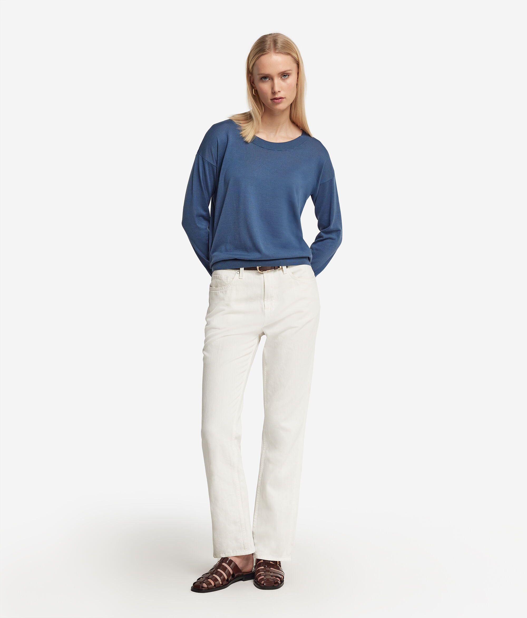 Silk and Cotton Pullover