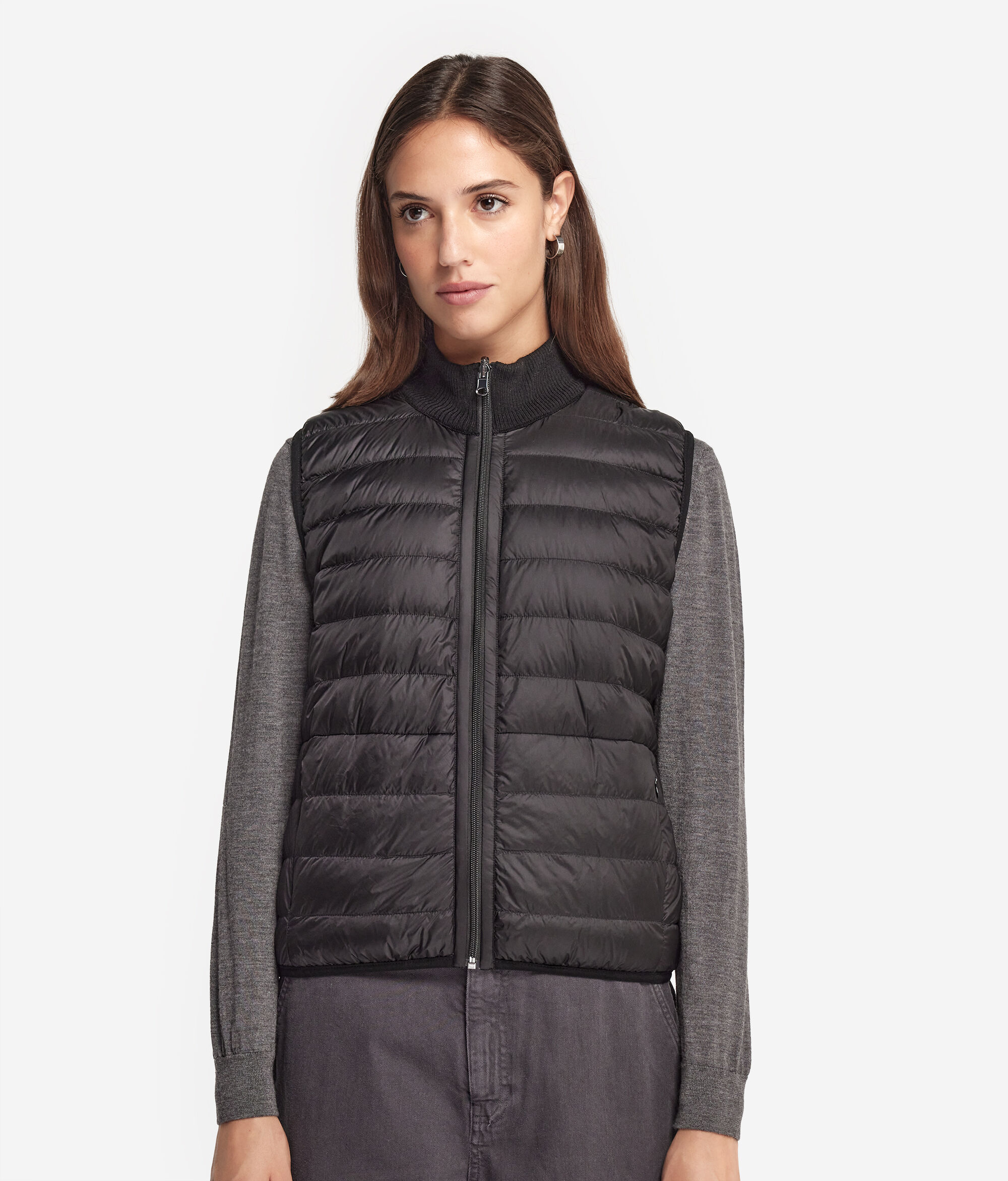 Two-Tone Down Gilet