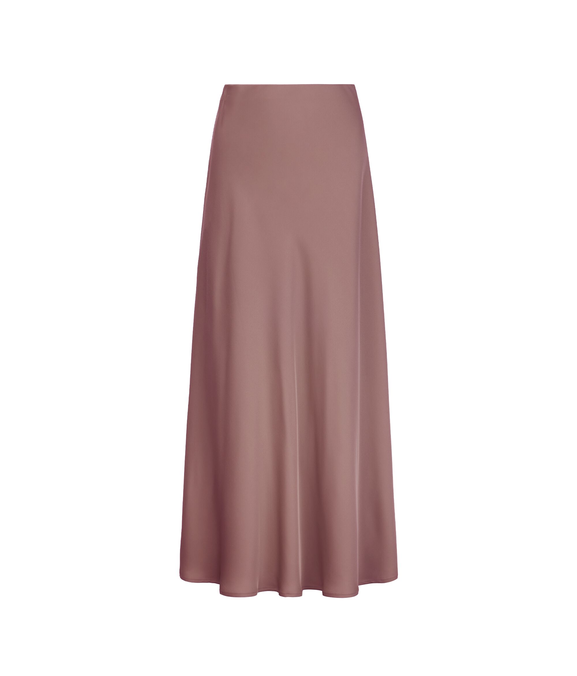 Matte satin skirt