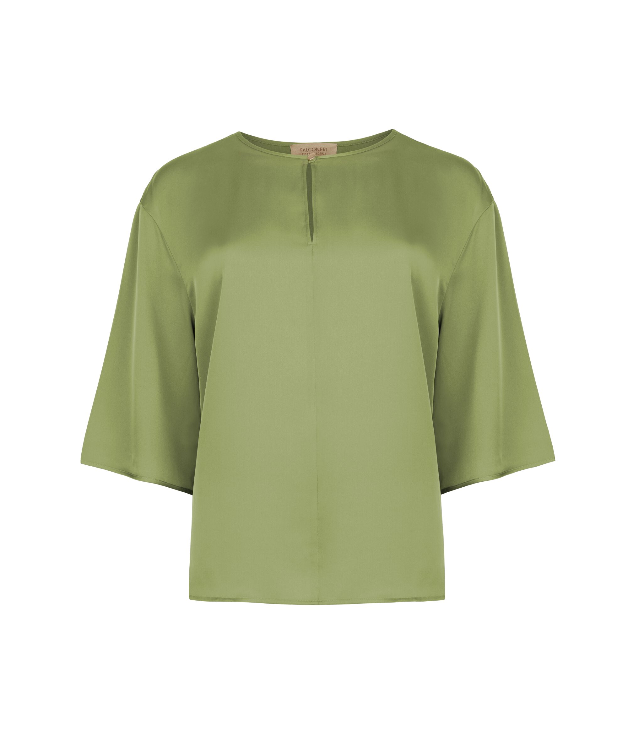 Blusa em cetim opaco