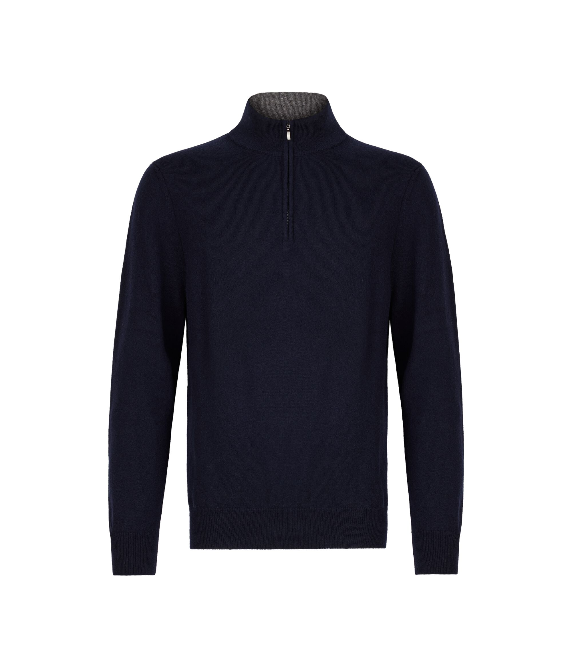 Ultrasoft Cashmere Half-Zip Funnel-Neck Jumper