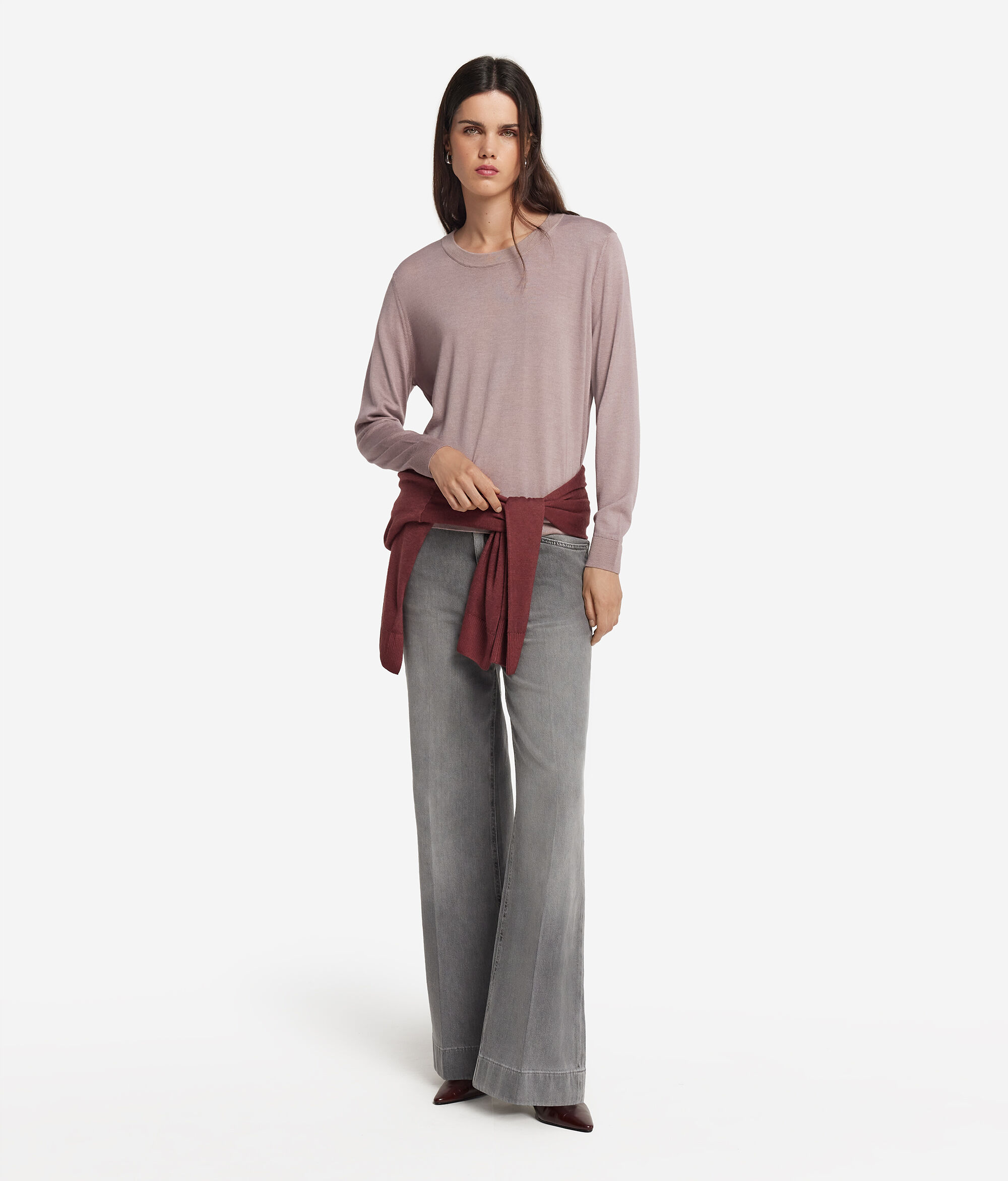 Crew Neck Ultrafine Cashmere Jumper