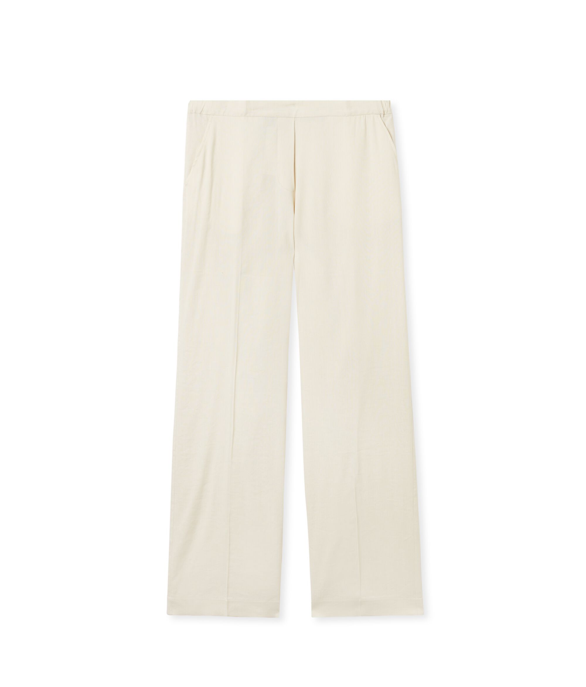 Linen Viscose Wide-Leg Trousers_8988