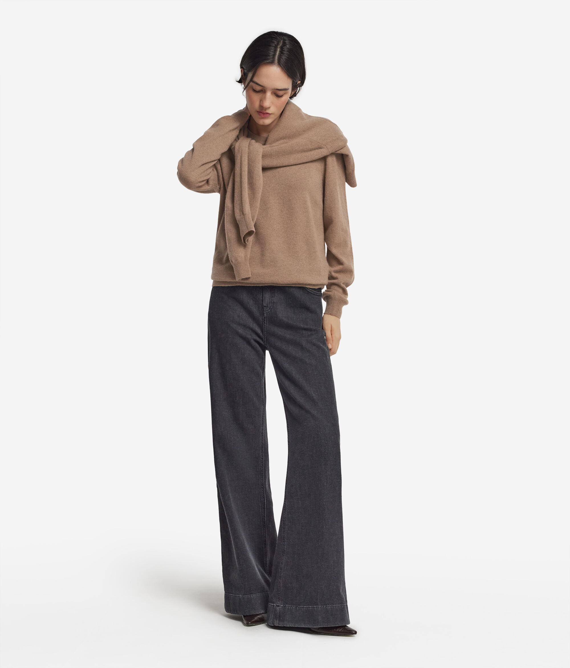 Maglia girocollo in Cashmere Ultrasoft