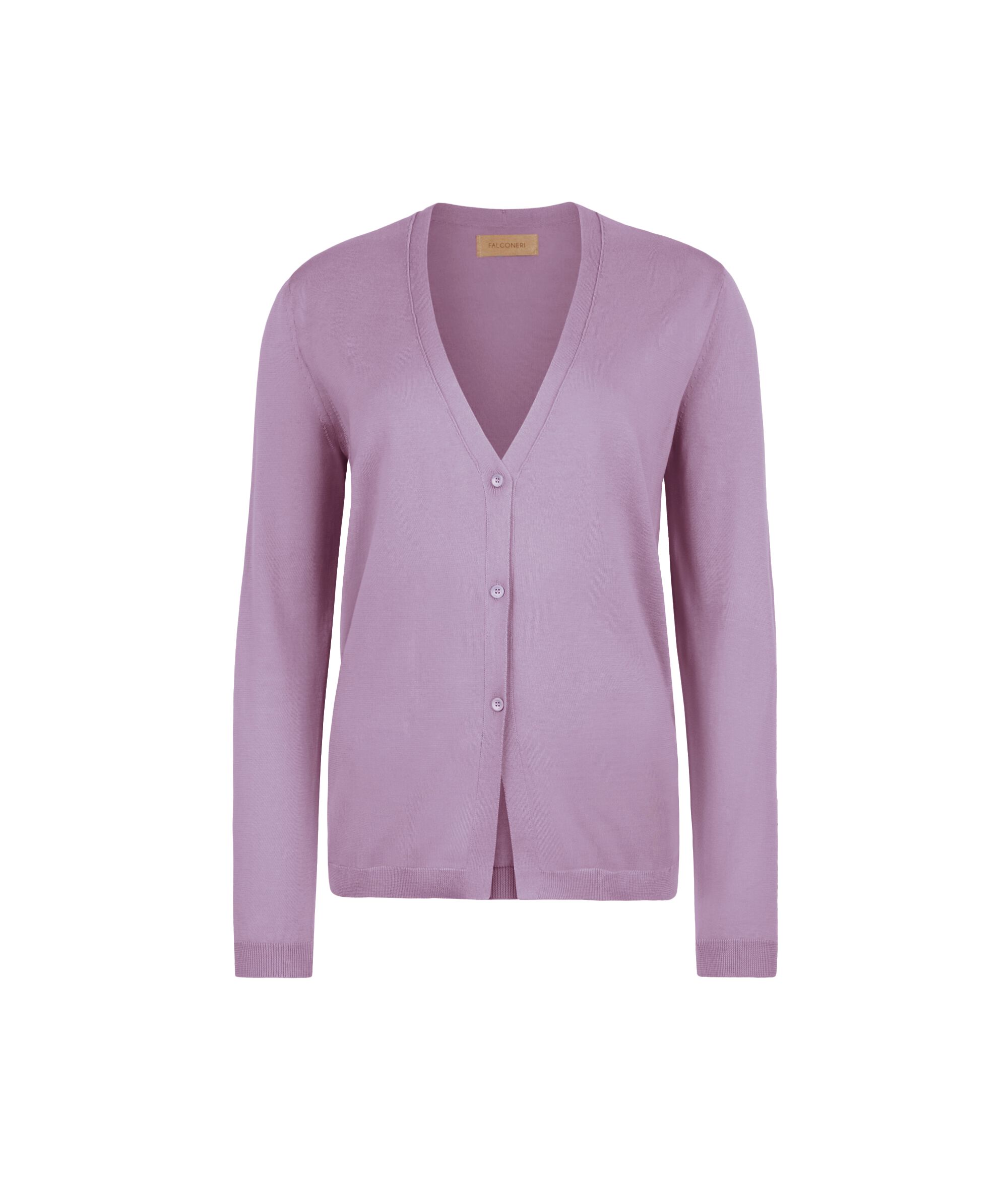 Cárdigan de manga larga de algodón Fresh