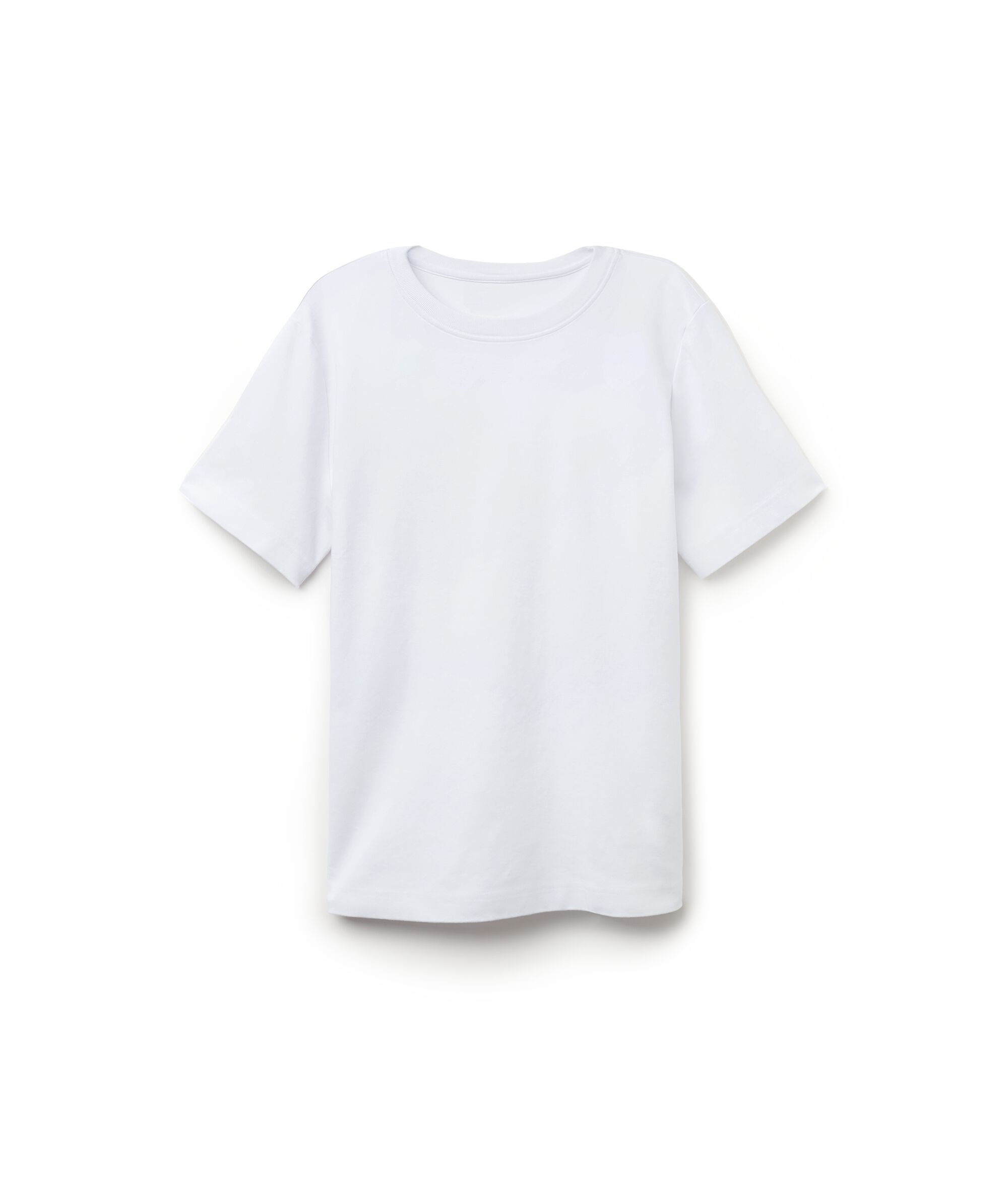 Round-Neck Cotton T-Shirt