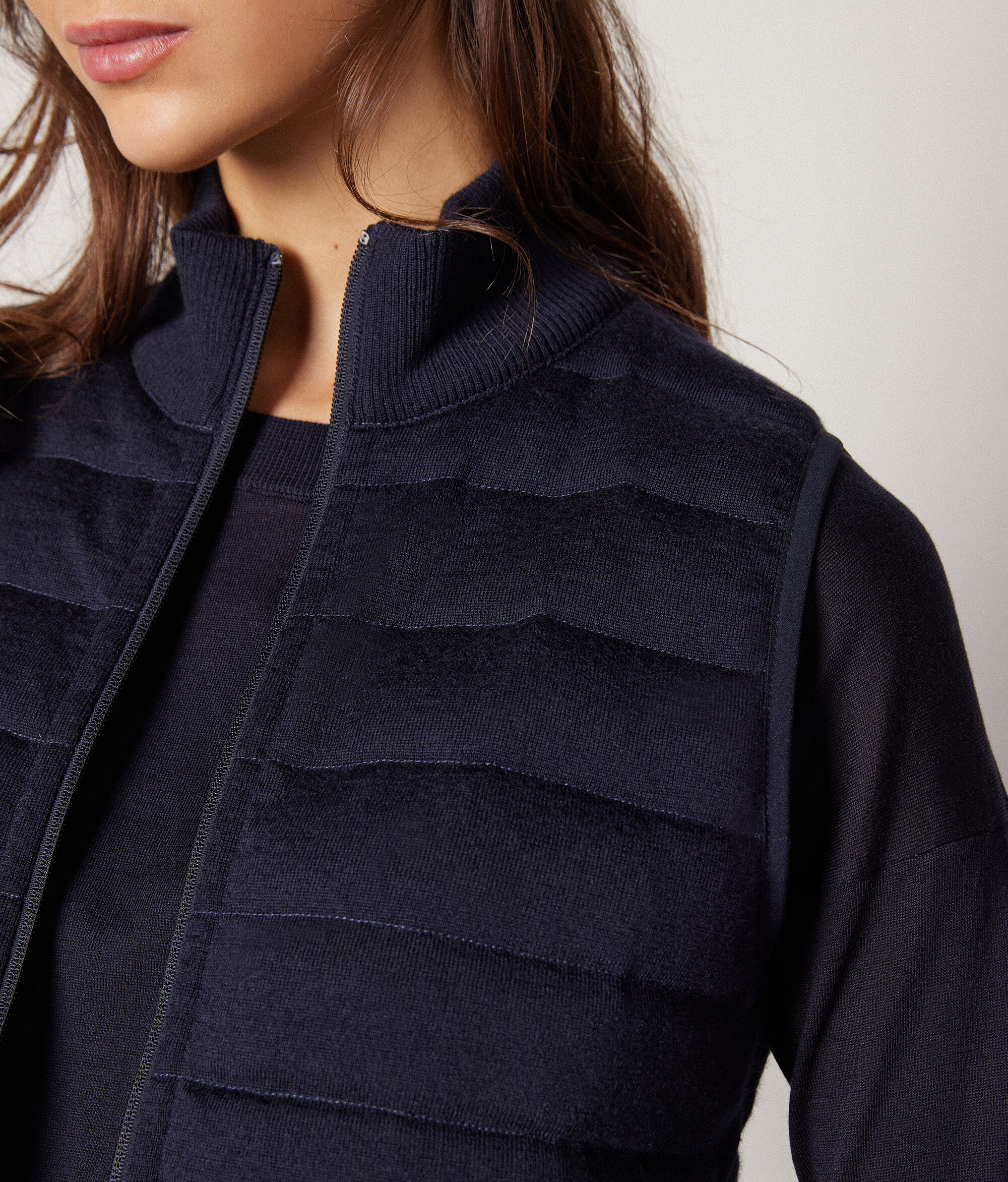 Reversible Cashmere Down Gilet