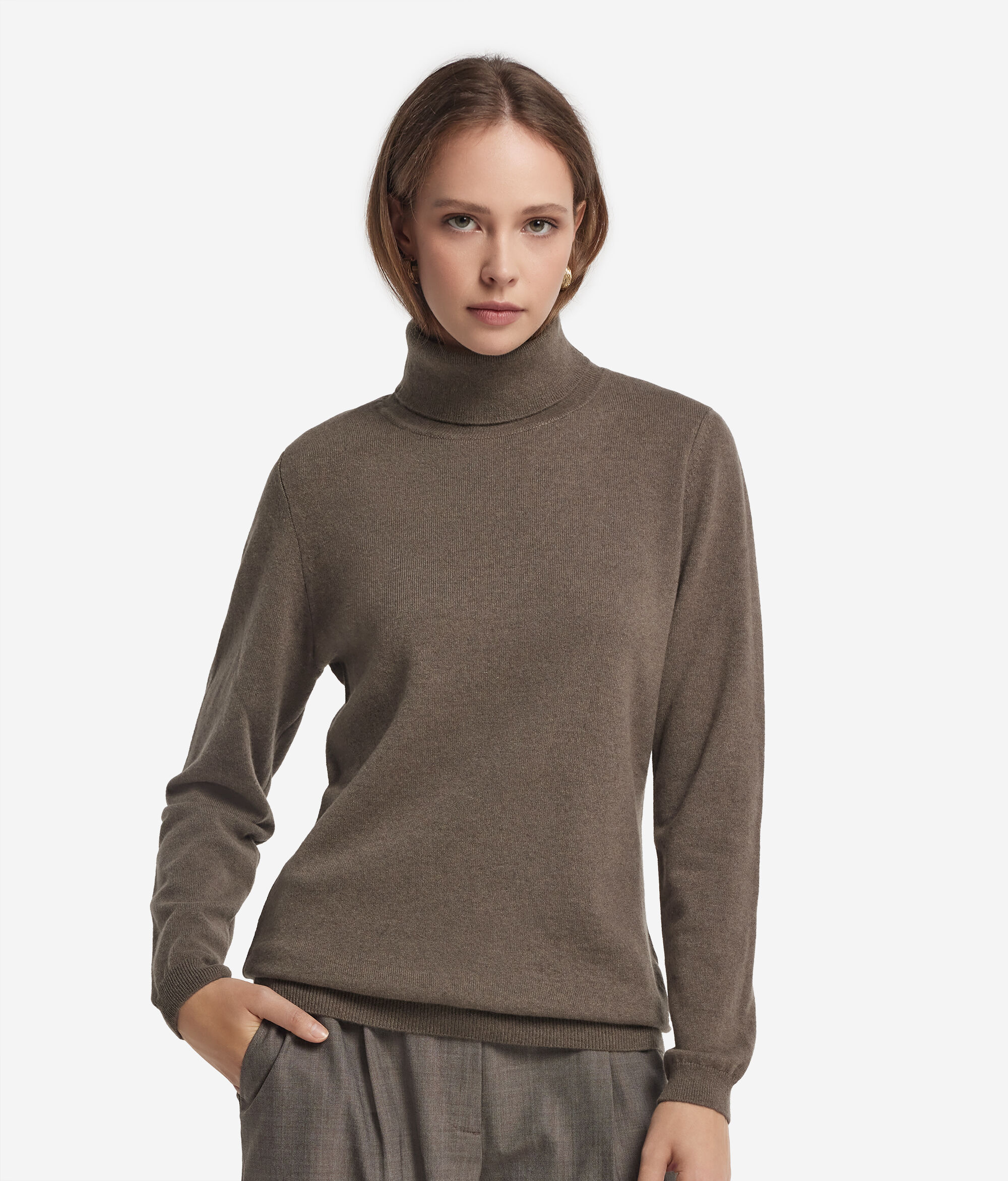 Ultrasoft Cashmere Turtleneck Jumper