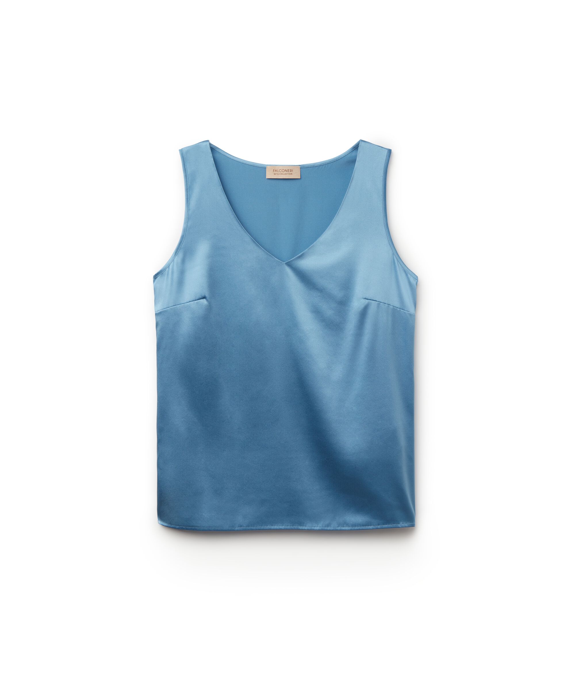 V-Neck Silk Camisole