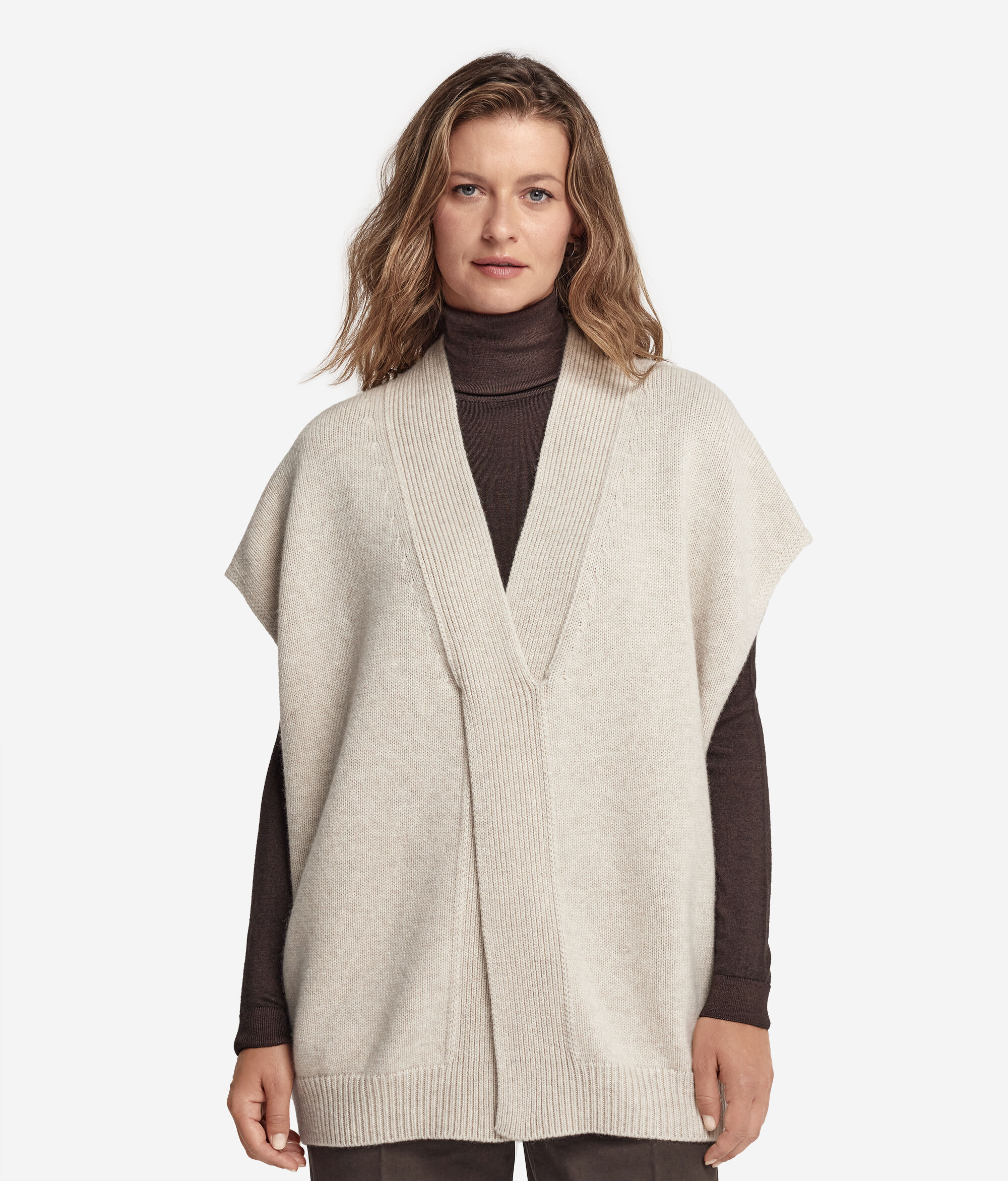 Ultrasoft Cashmere Crossover Cape