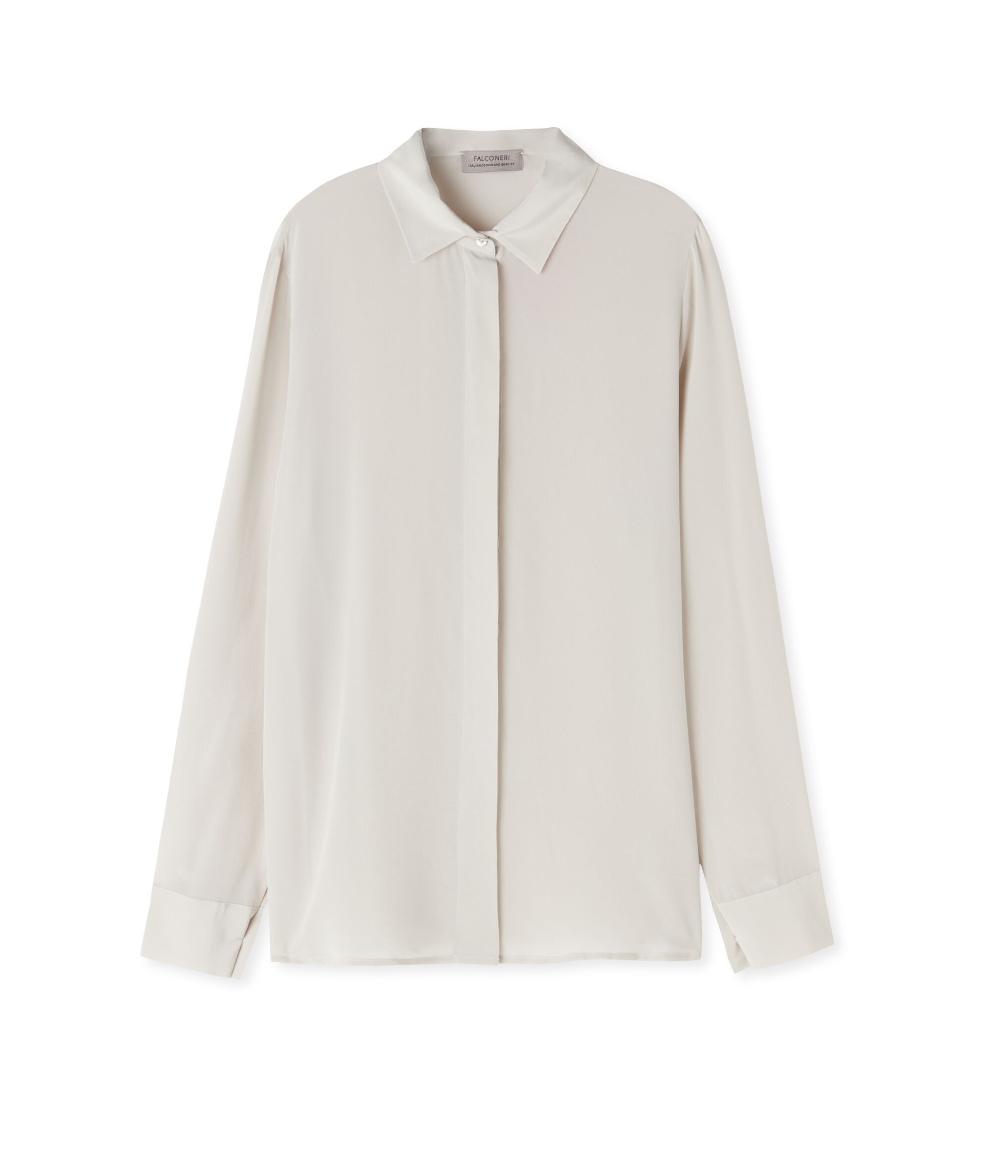 Camicia in Seta con Colletto