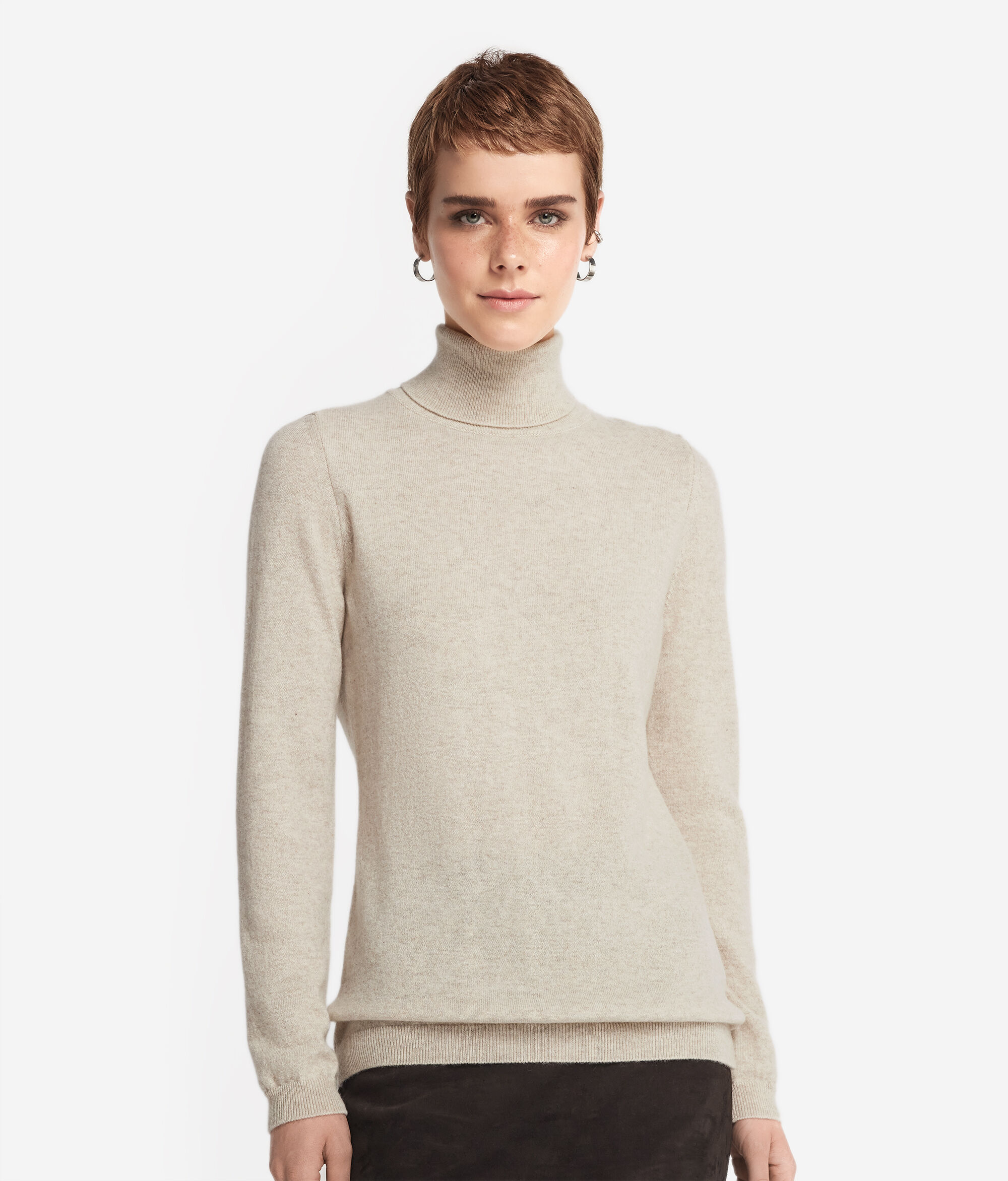 Ultrasoft Cashmere Turtleneck Jumper
