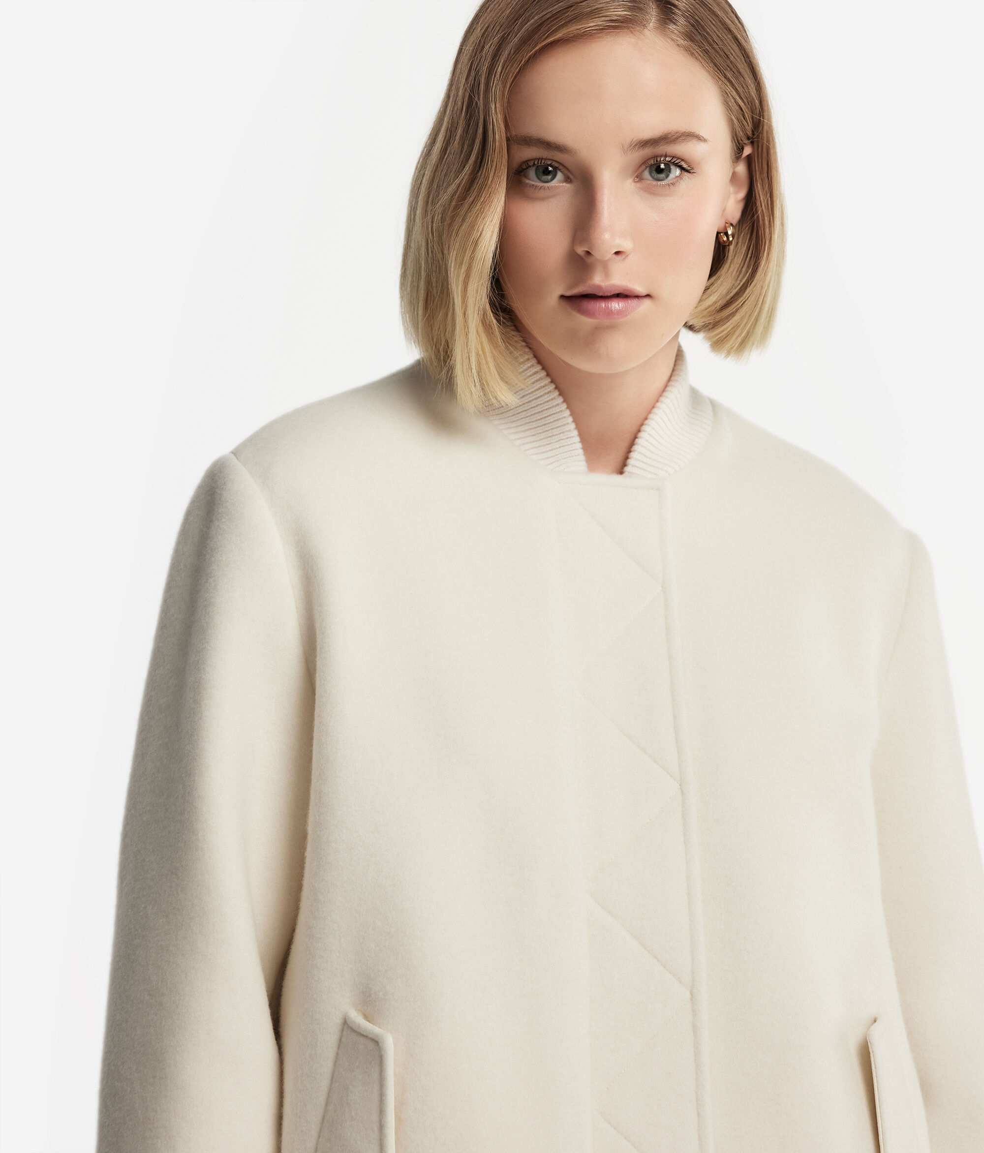 Cashmere Bomber Jacket