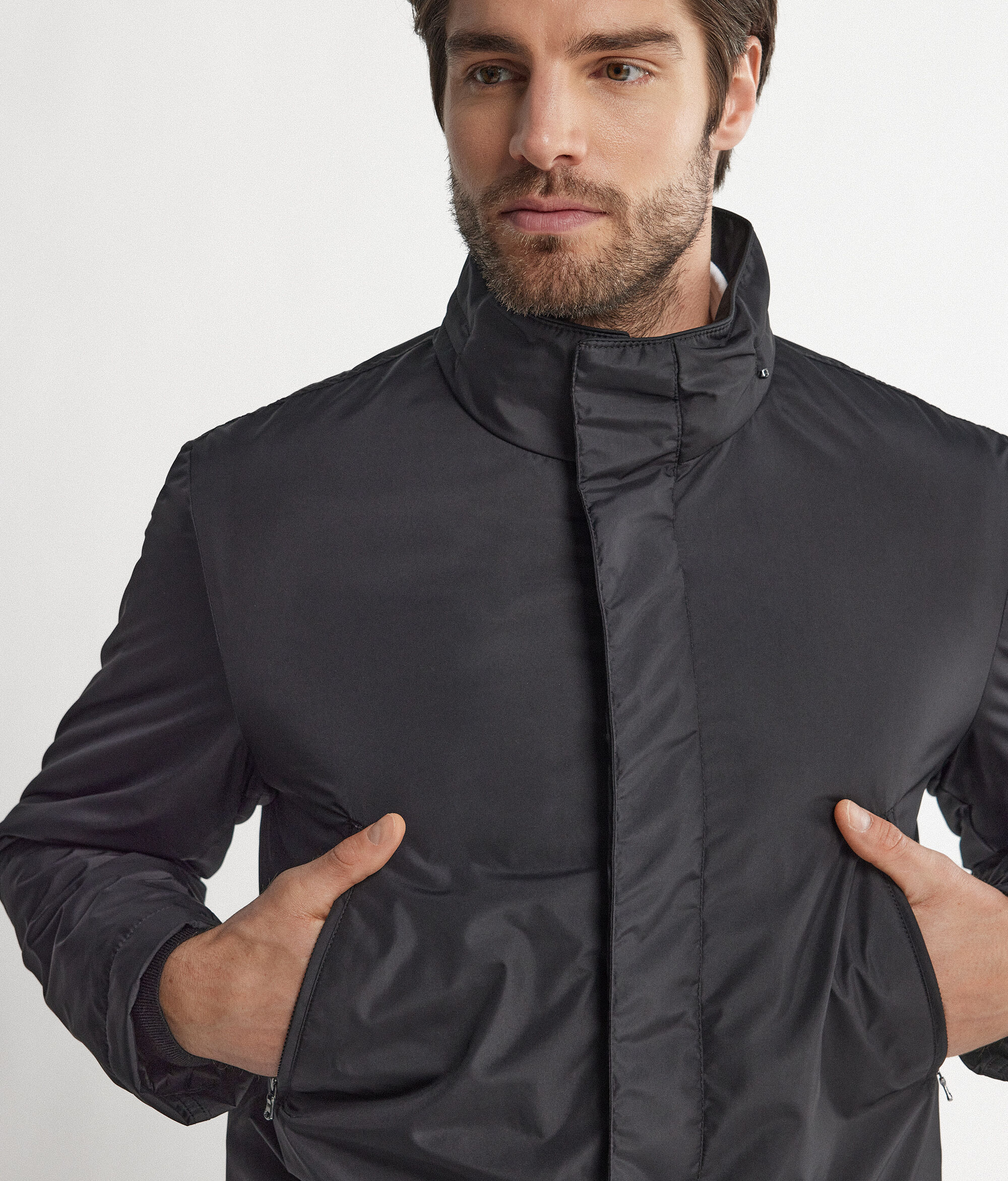 Cashmere Technical Fabric Parka