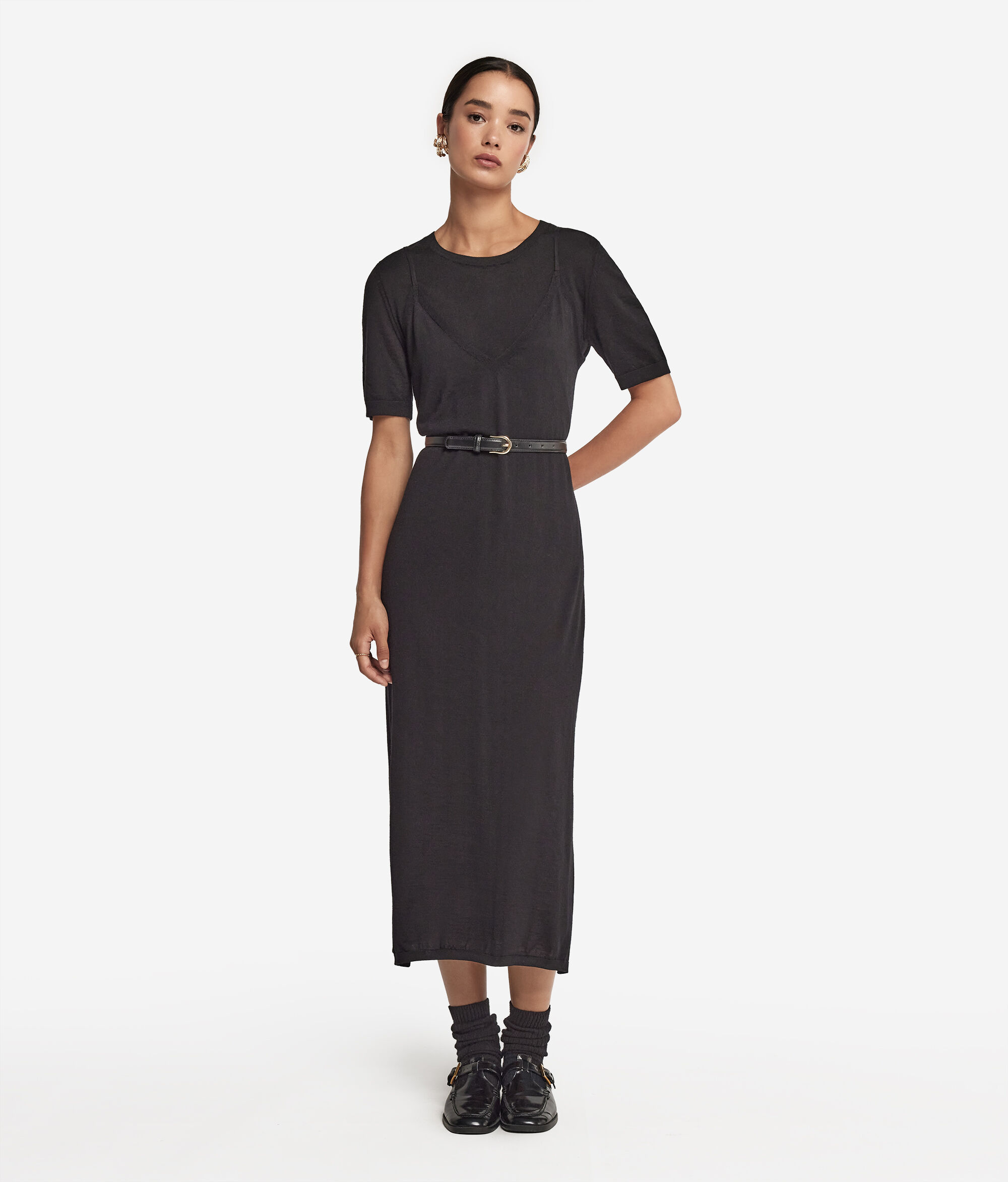 Ultrafine Cashmere Petticoat Dress