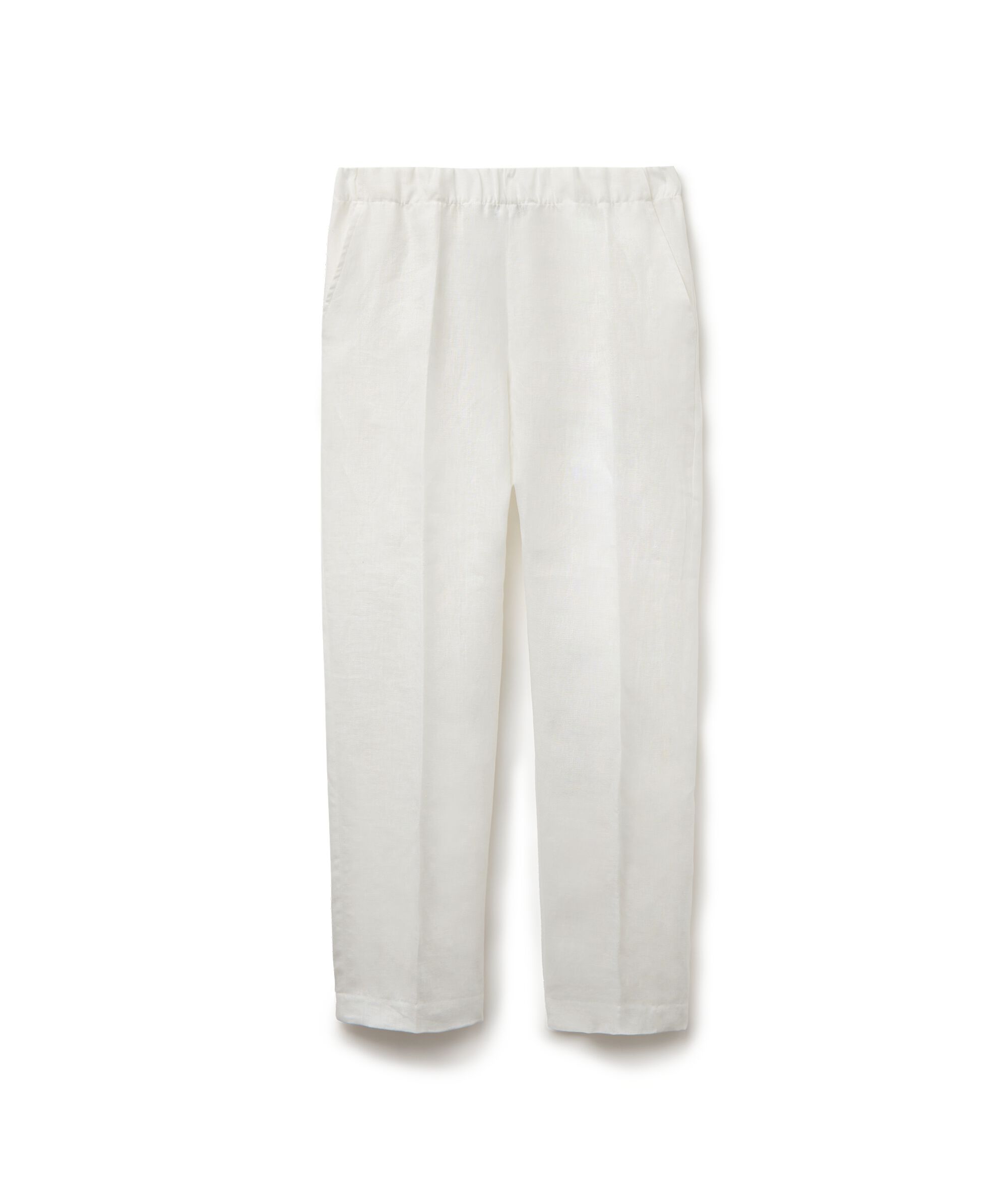 Linen Cigarette Pants