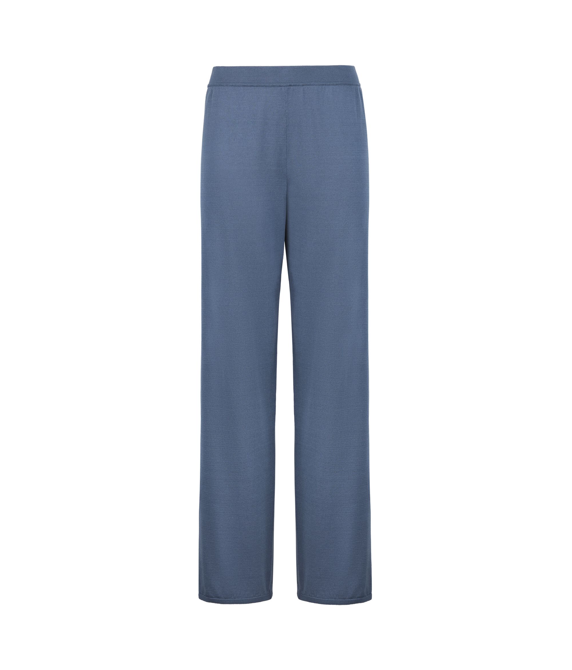Silk and Cotton Palazzo Pants