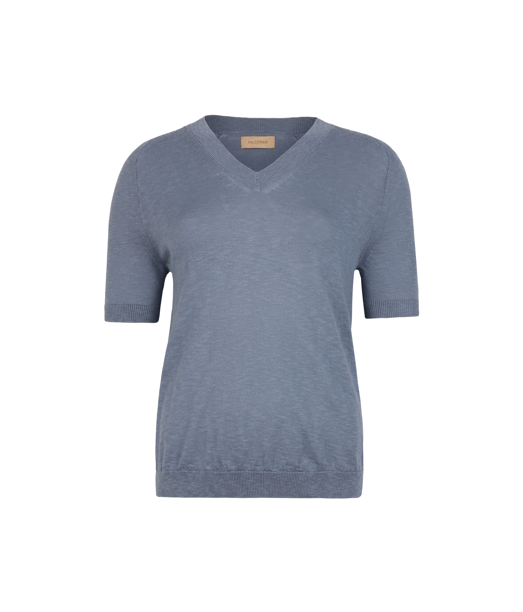 Twist V-neck Short-Sleeved T-shirt