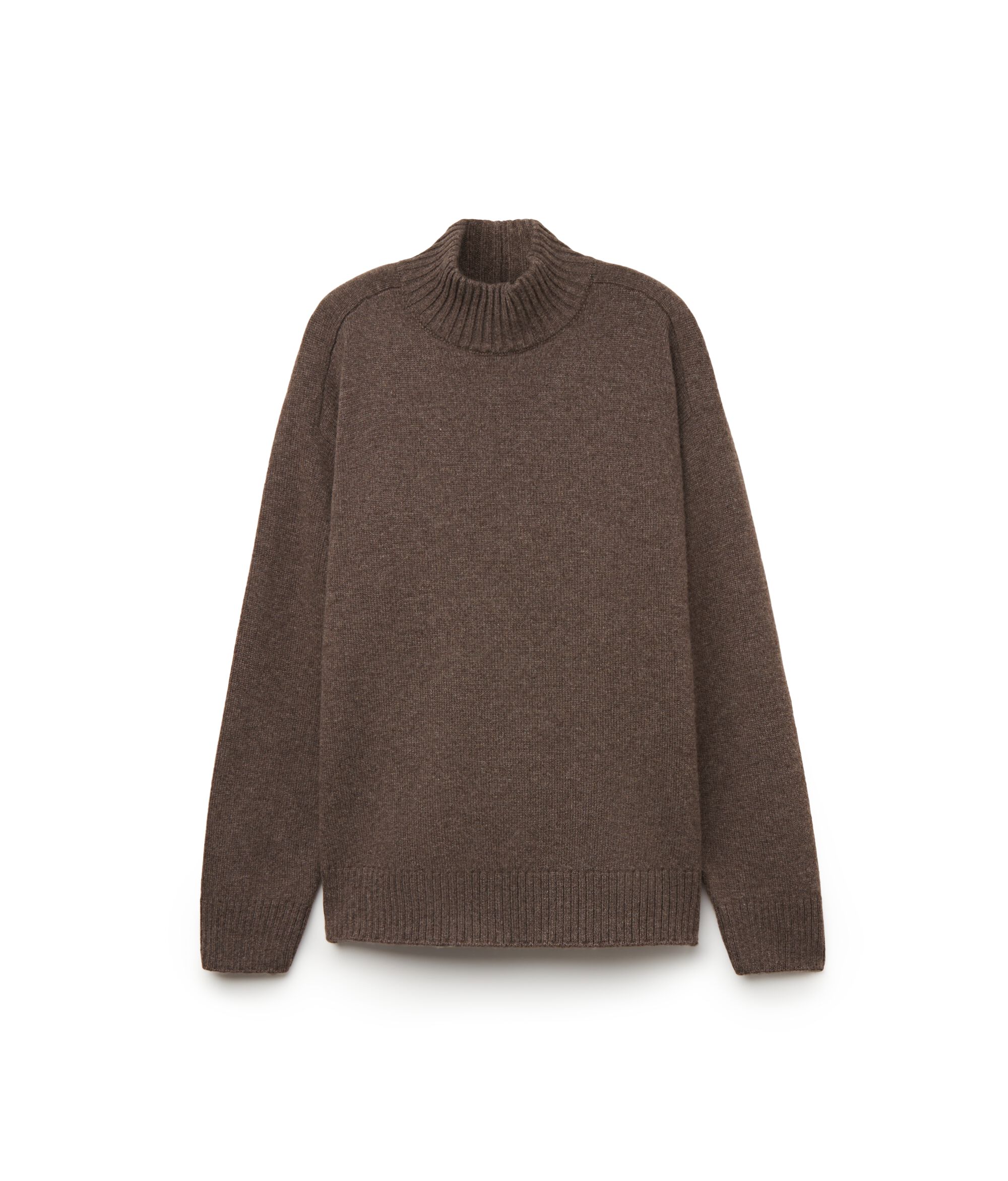 Lupetto con Spalla Martello in Cashmere Ultrasoft