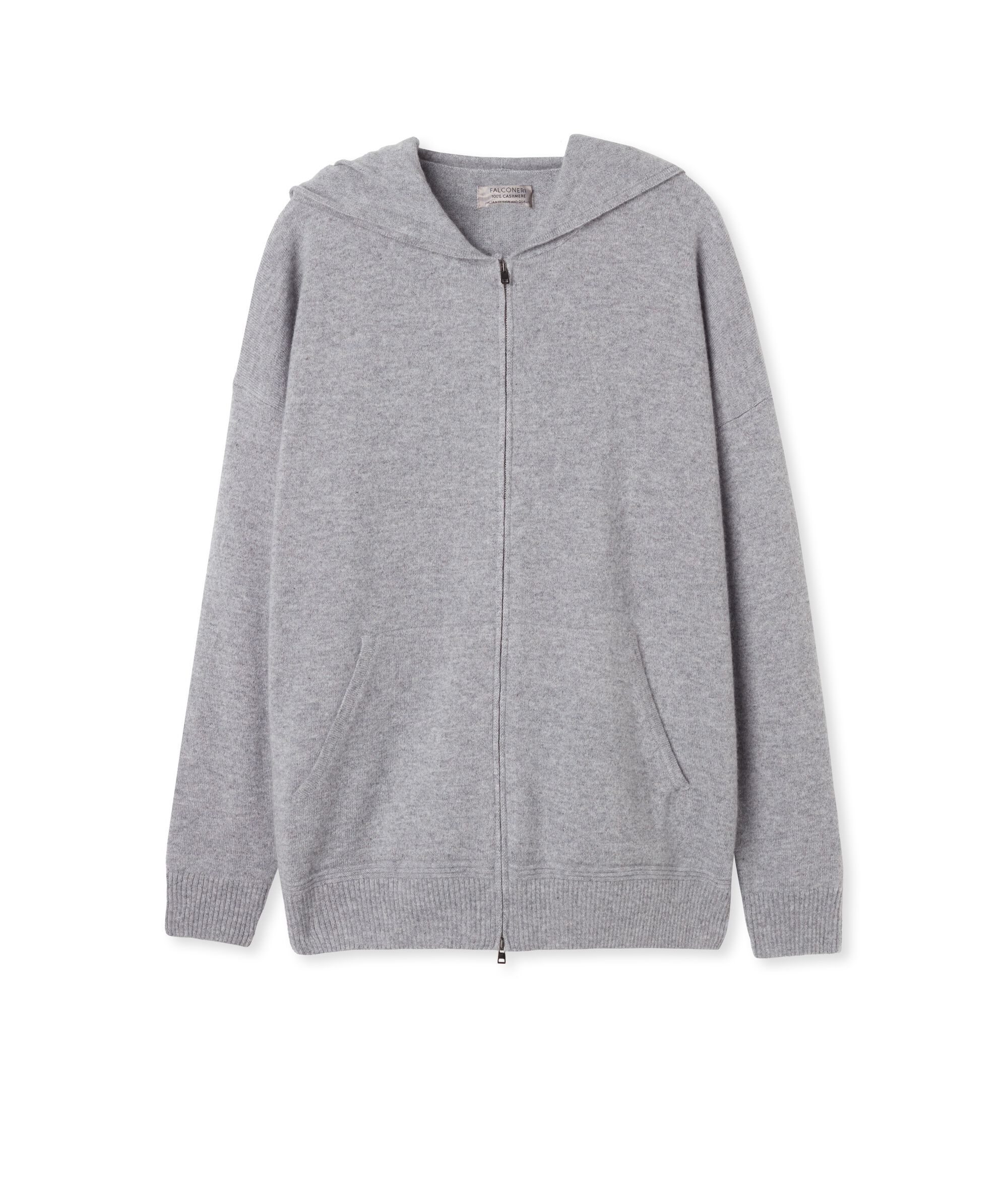 Bluza z kapturem z kaszmiru Ultrasoft
