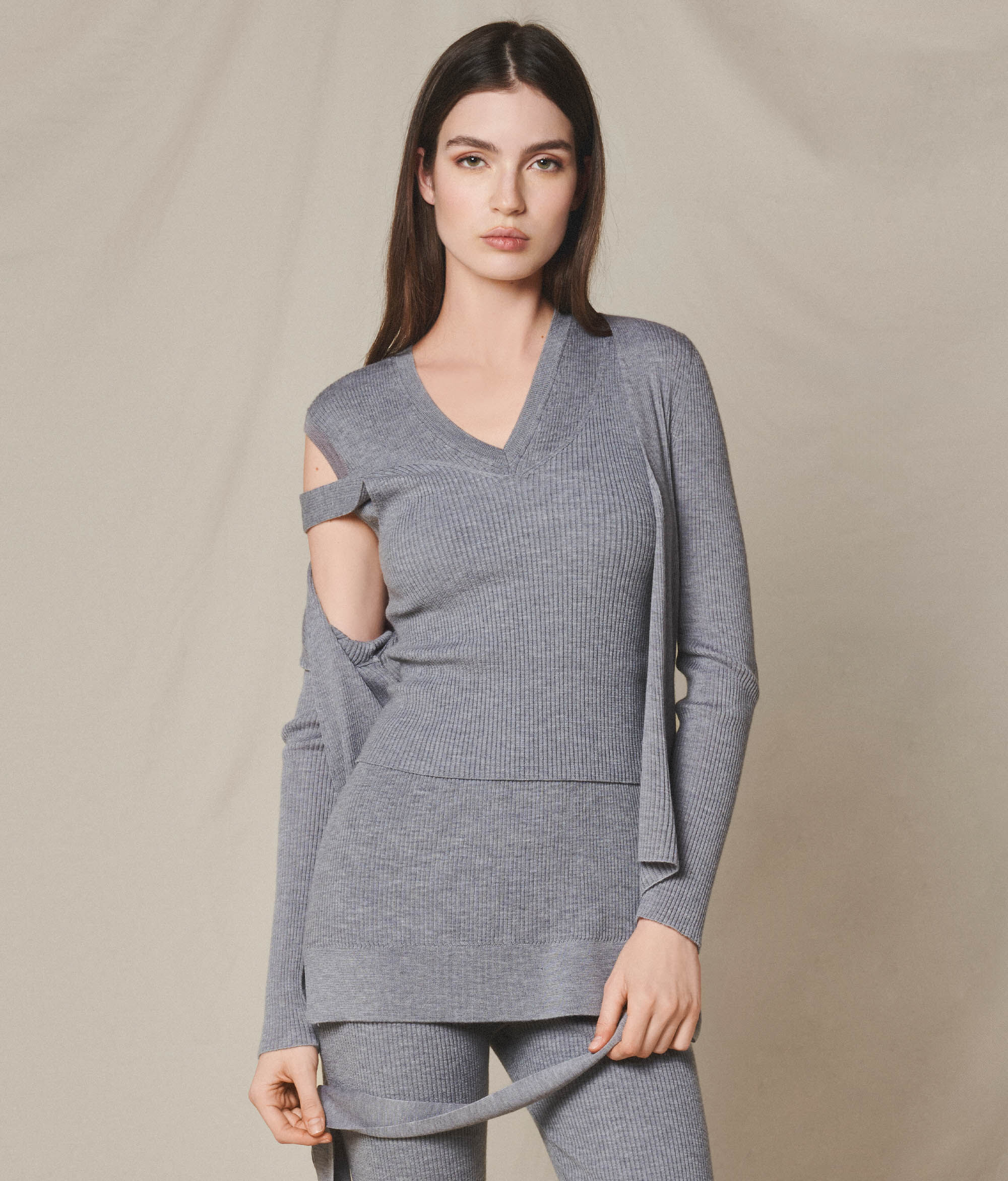 Cache-Cœur Yoga aus Kaschmir