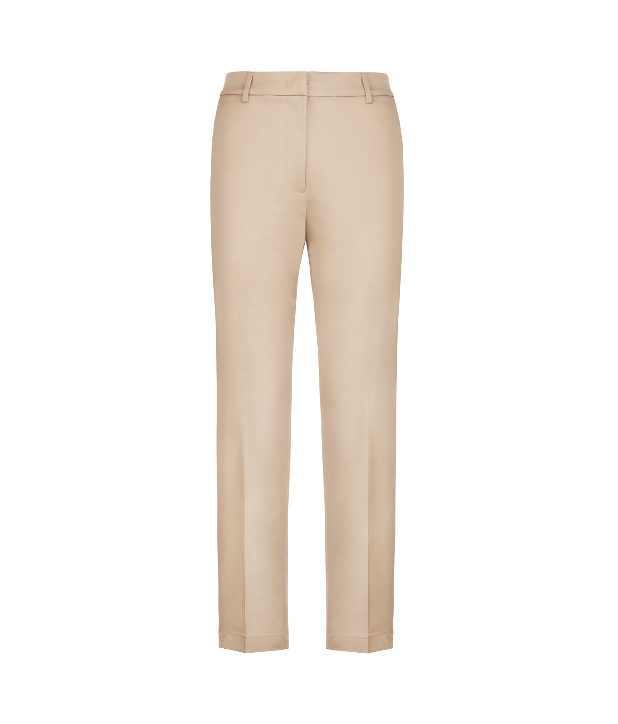 Zippered Cigarette Pants