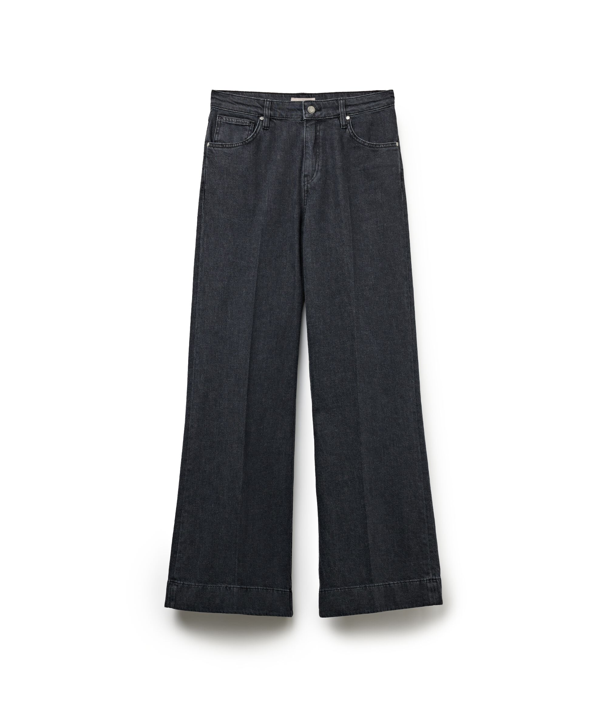 Cashmere Denim Flared Pants