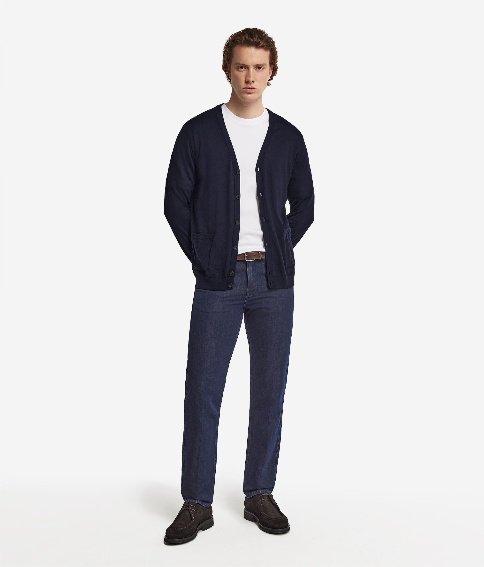 Ζακέτα από Cashmere με Κουμπιά