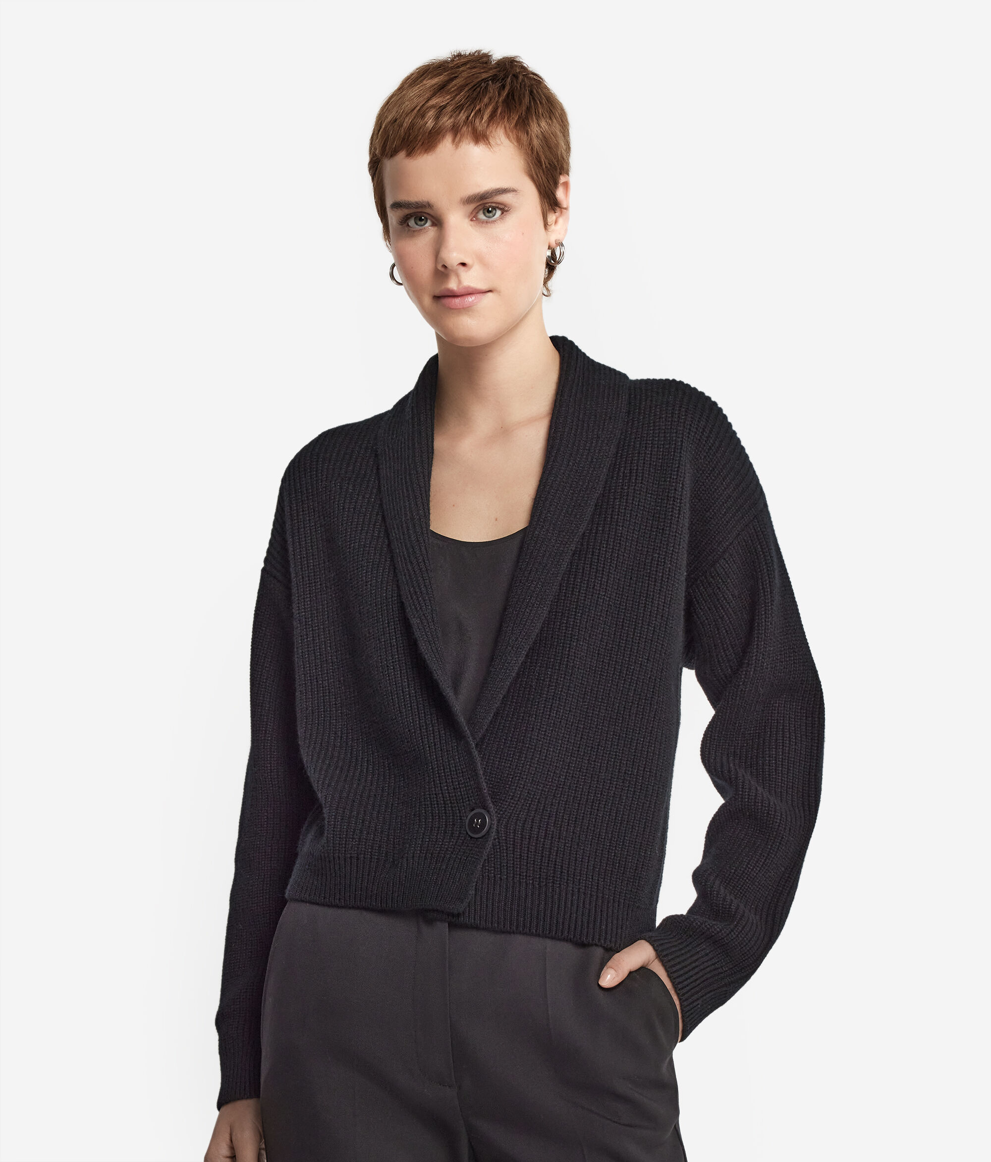 Ultrasoft Cashmere Shawl Cardigan